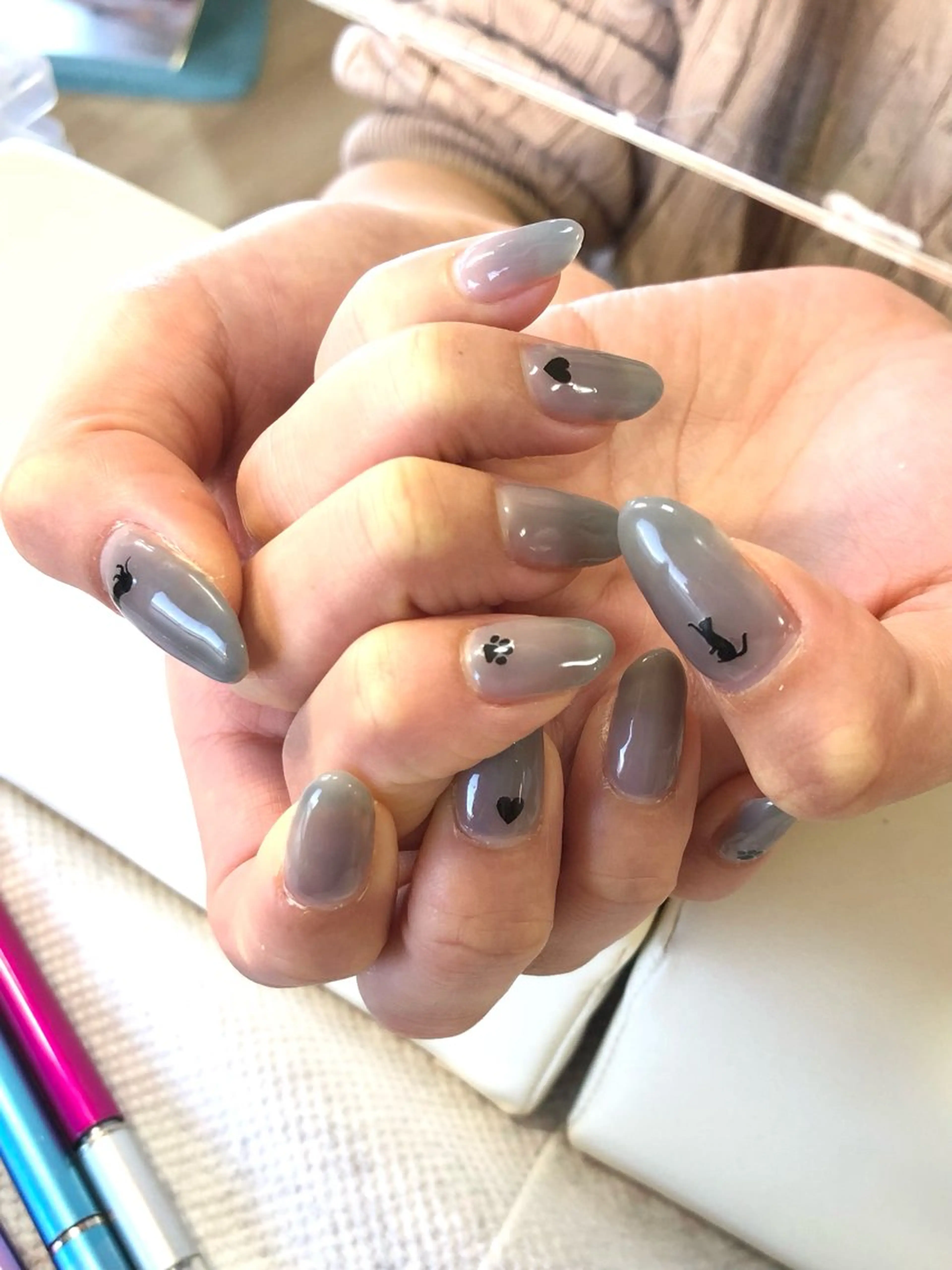 ネイル ワンカラーネイル シンプルネイル 春ネイル meeho所属・salon *meehoのネイルデザイン