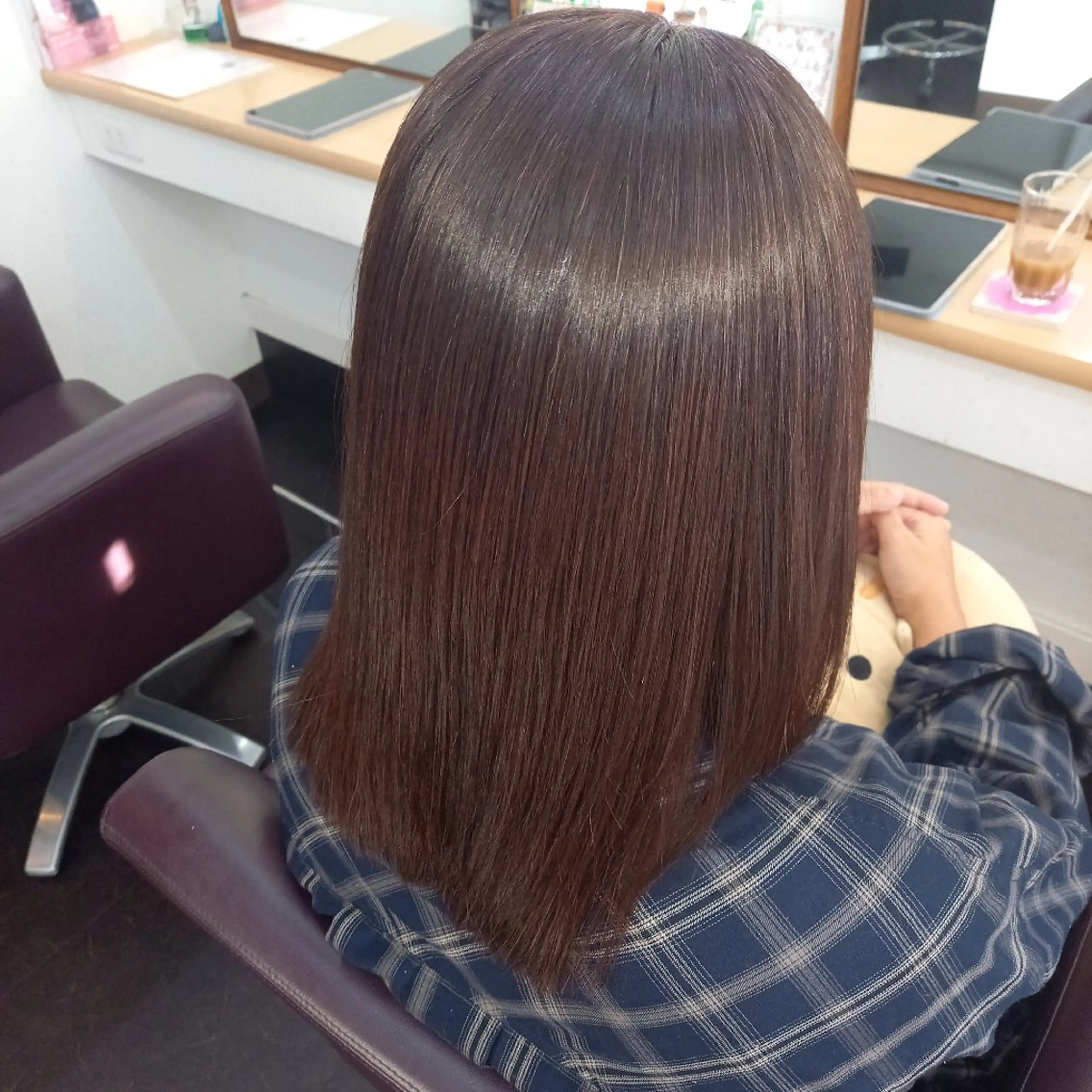 セミロング Hair&Aroma 　Sylph のヘアスタイル