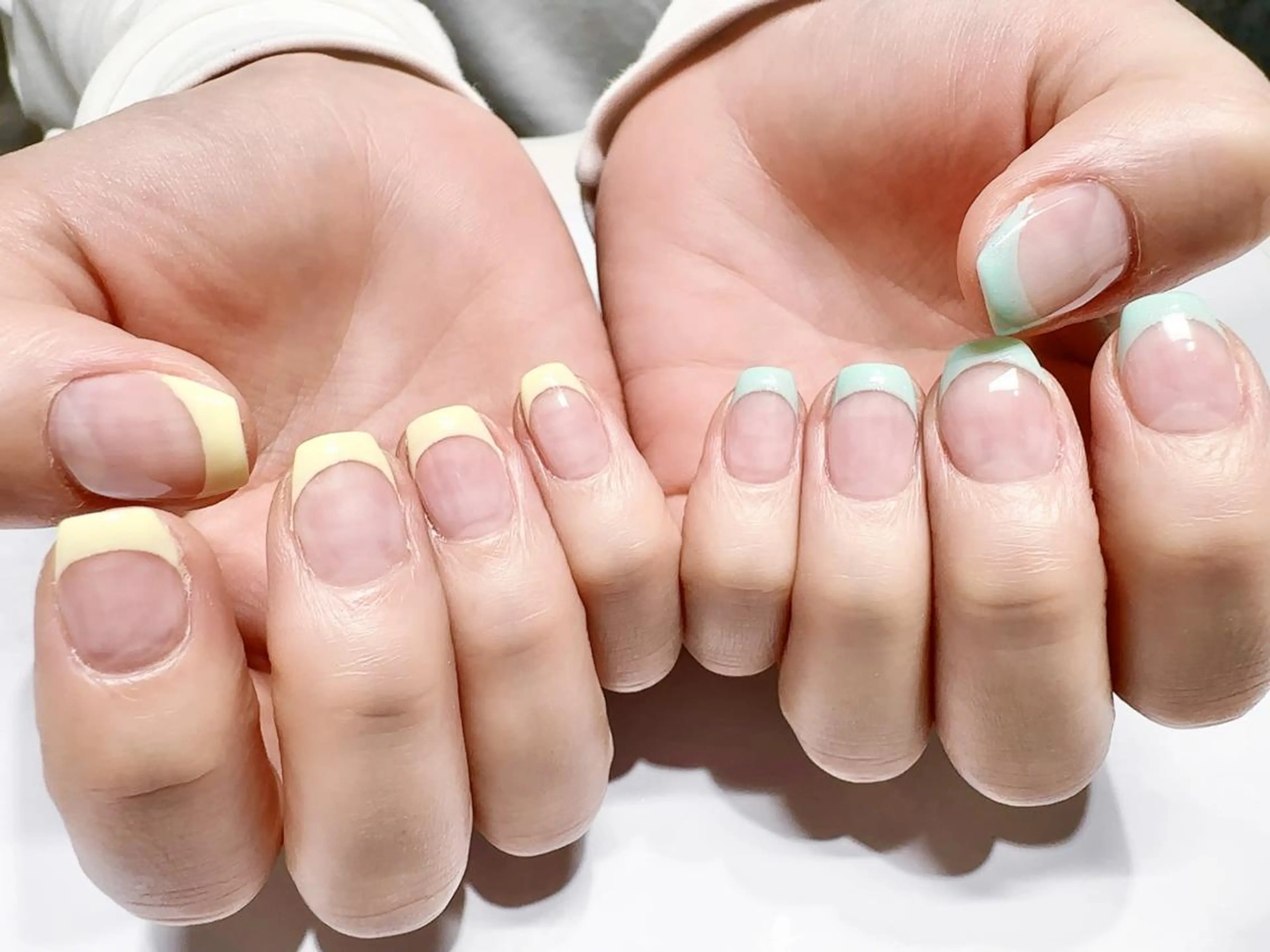 ネイル フレンチネイル Lisse銀座 Nailのネイルデザイン