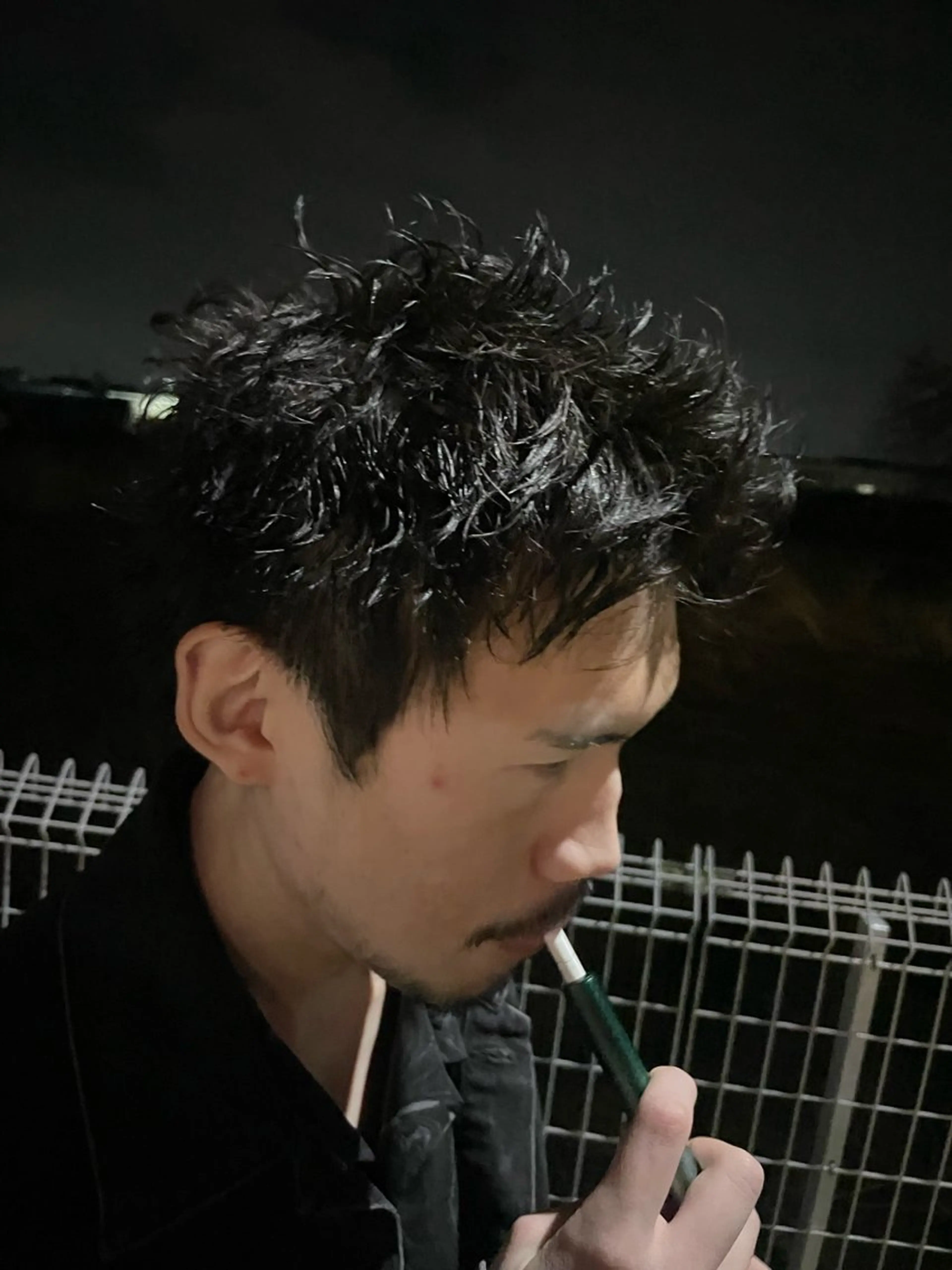 ショート パーマ メンズ 星野 義樹のヘアスタイル