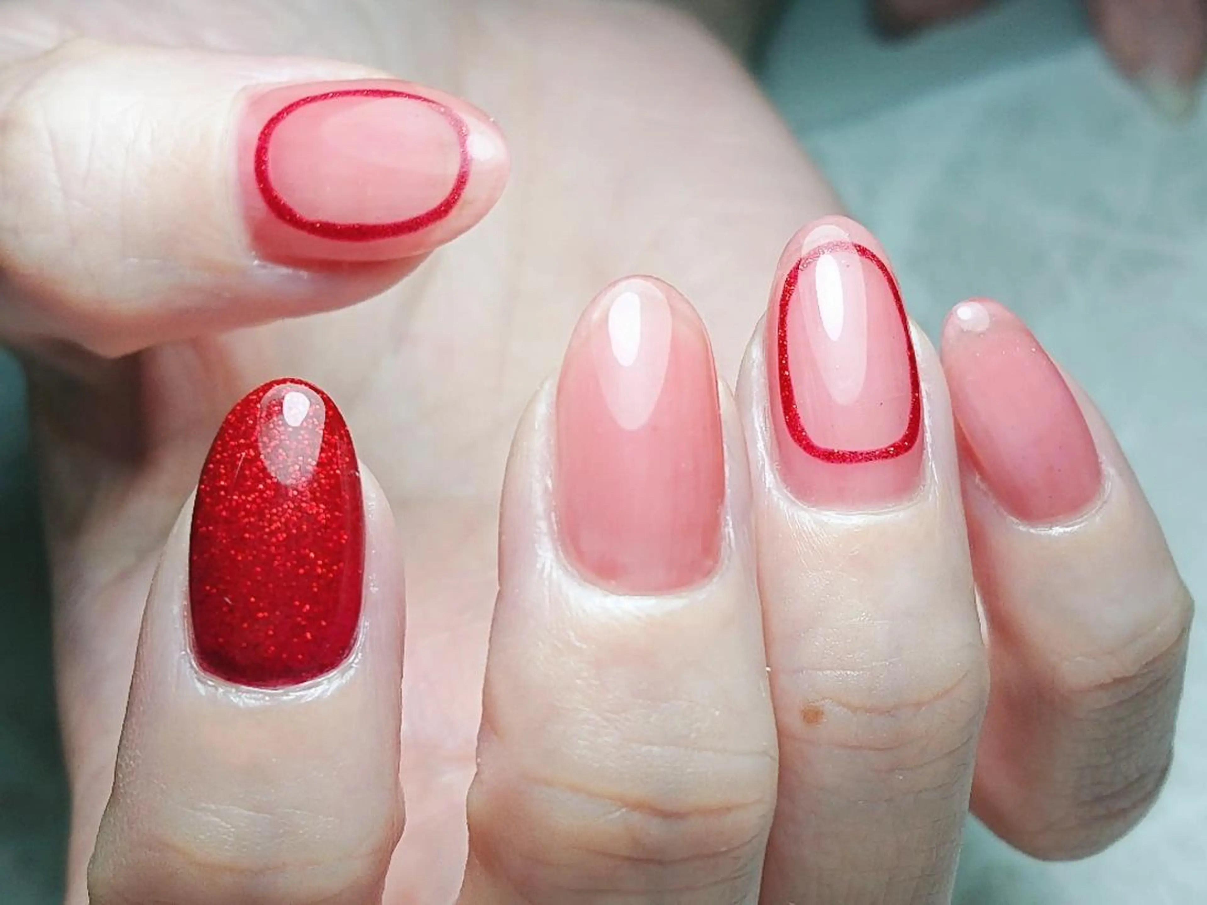 ネイル ワンカラーネイル シンプルネイル SJNAILS  GINZAのネイルデザイン