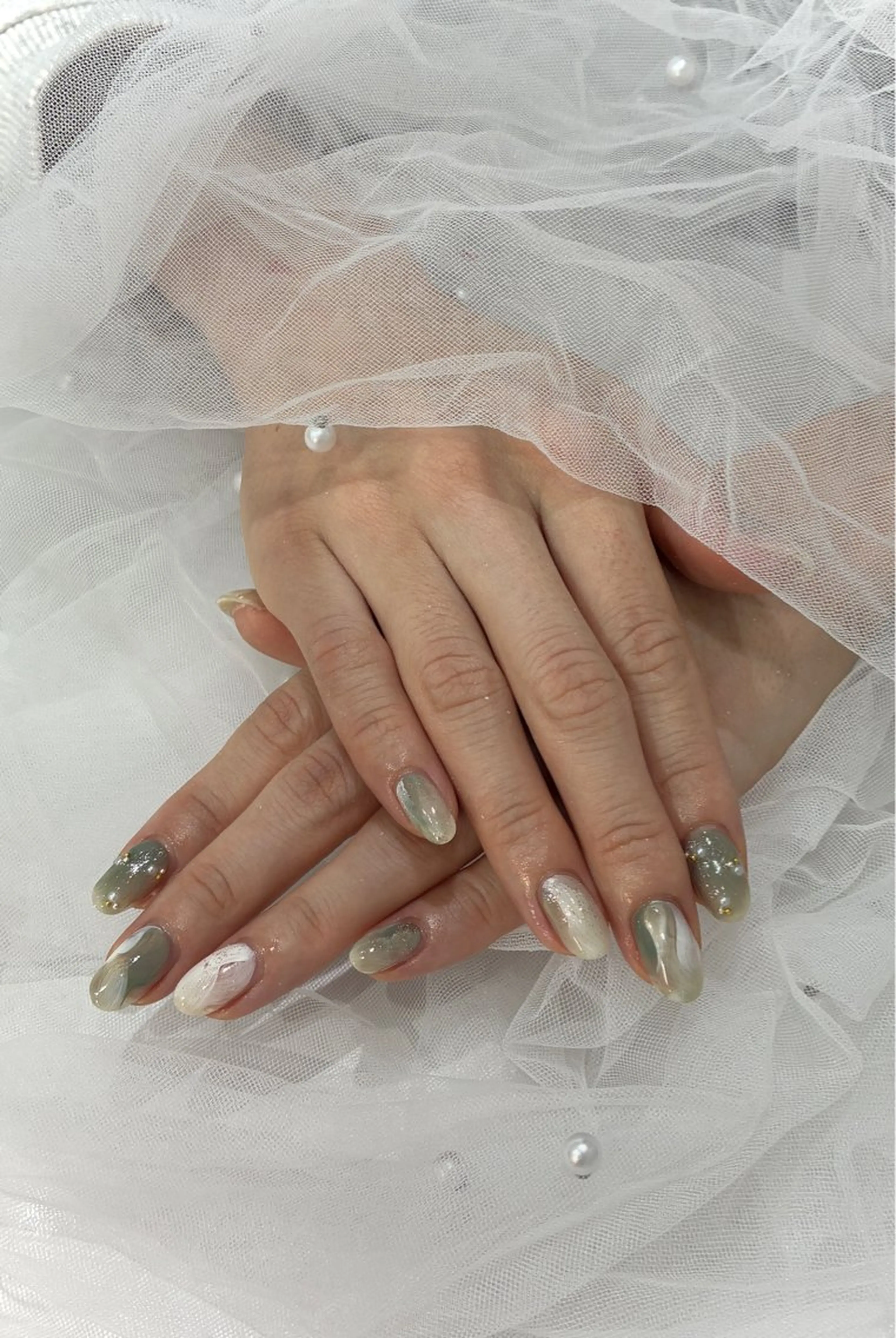 ネイル ハンドネイル はあとねいる西新店 suzuneのネイルデザイン