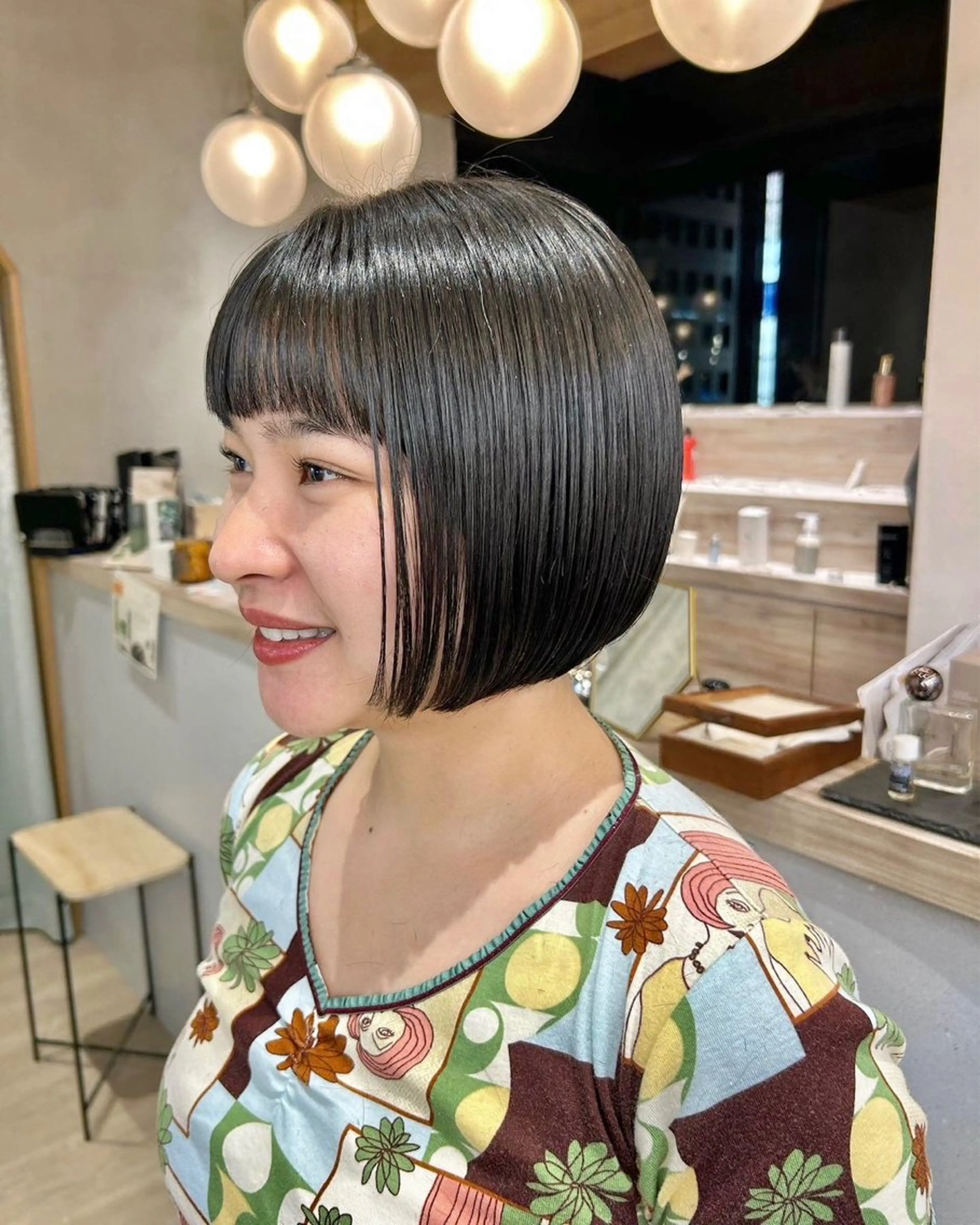 ショート カット ヘアカラー 縮毛矯正 トリートメント 🩵縮毛矯正/ブリー チ/髪質改善/いつかのヘアスタイル