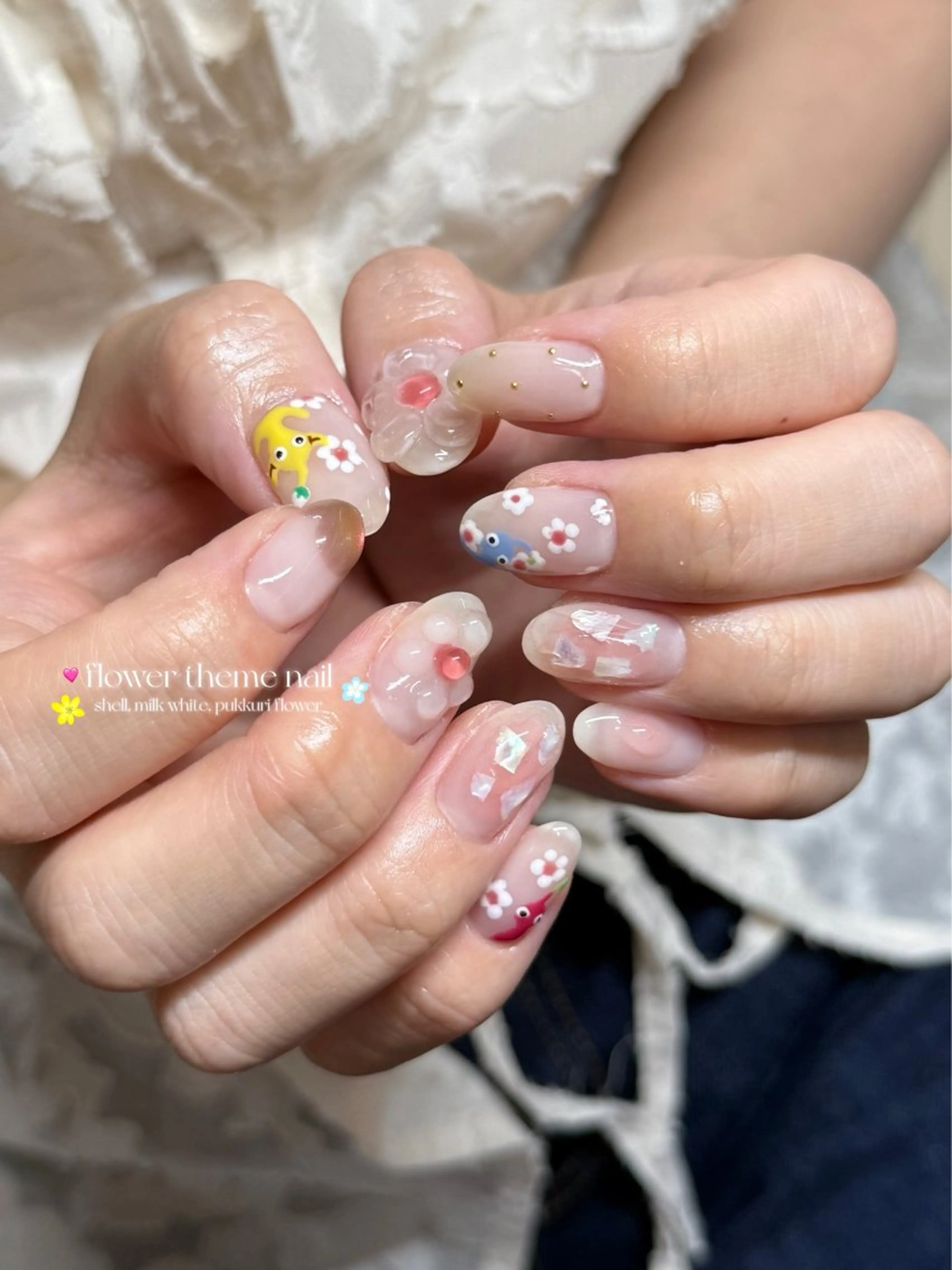 ネイル ハンドネイル nail salon rhuneのネイルデザイン