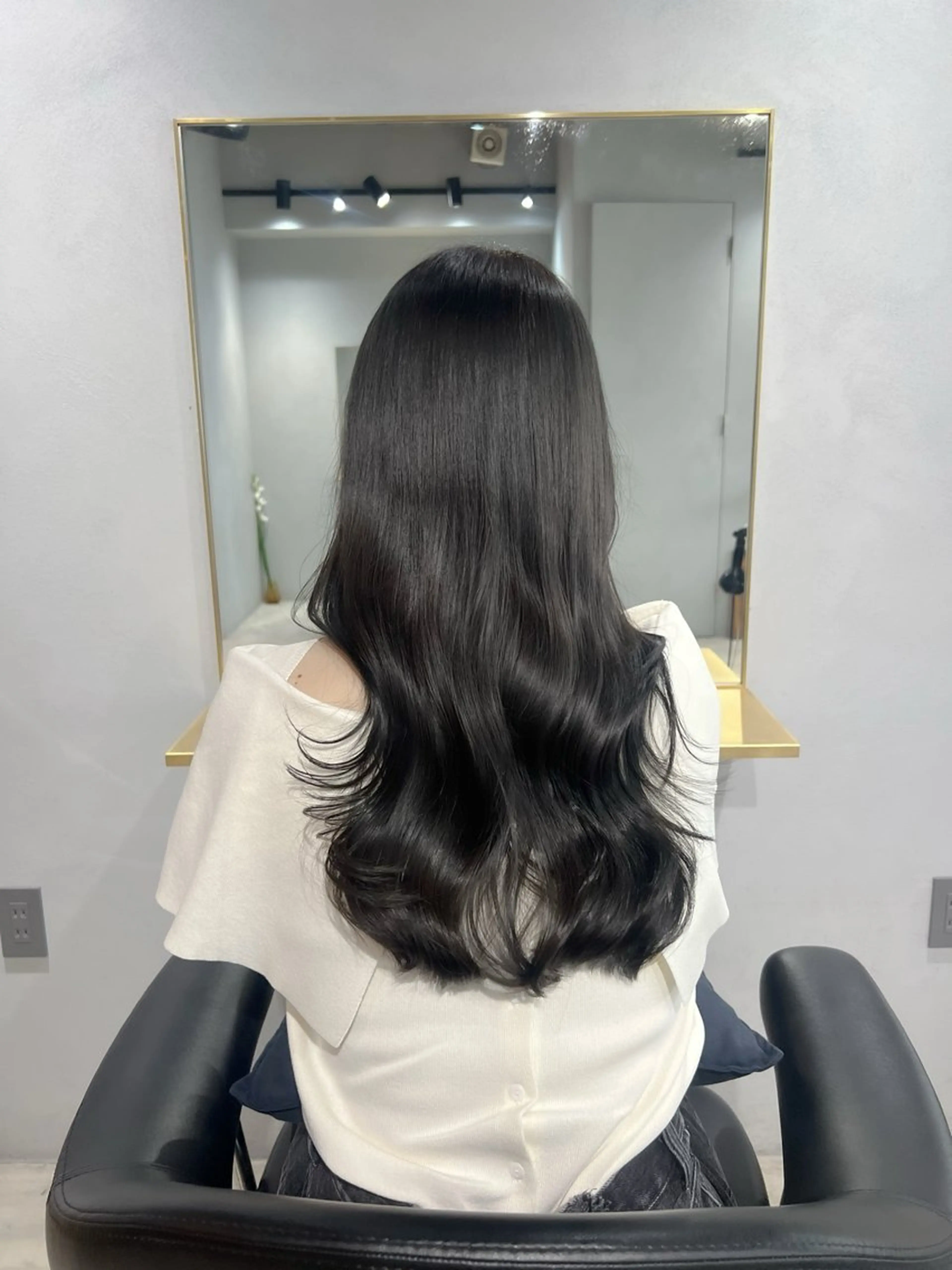 ロング カラー カット ヘアカラー トリートメント akane/ボブ /ブラウンベージュのヘアスタイル