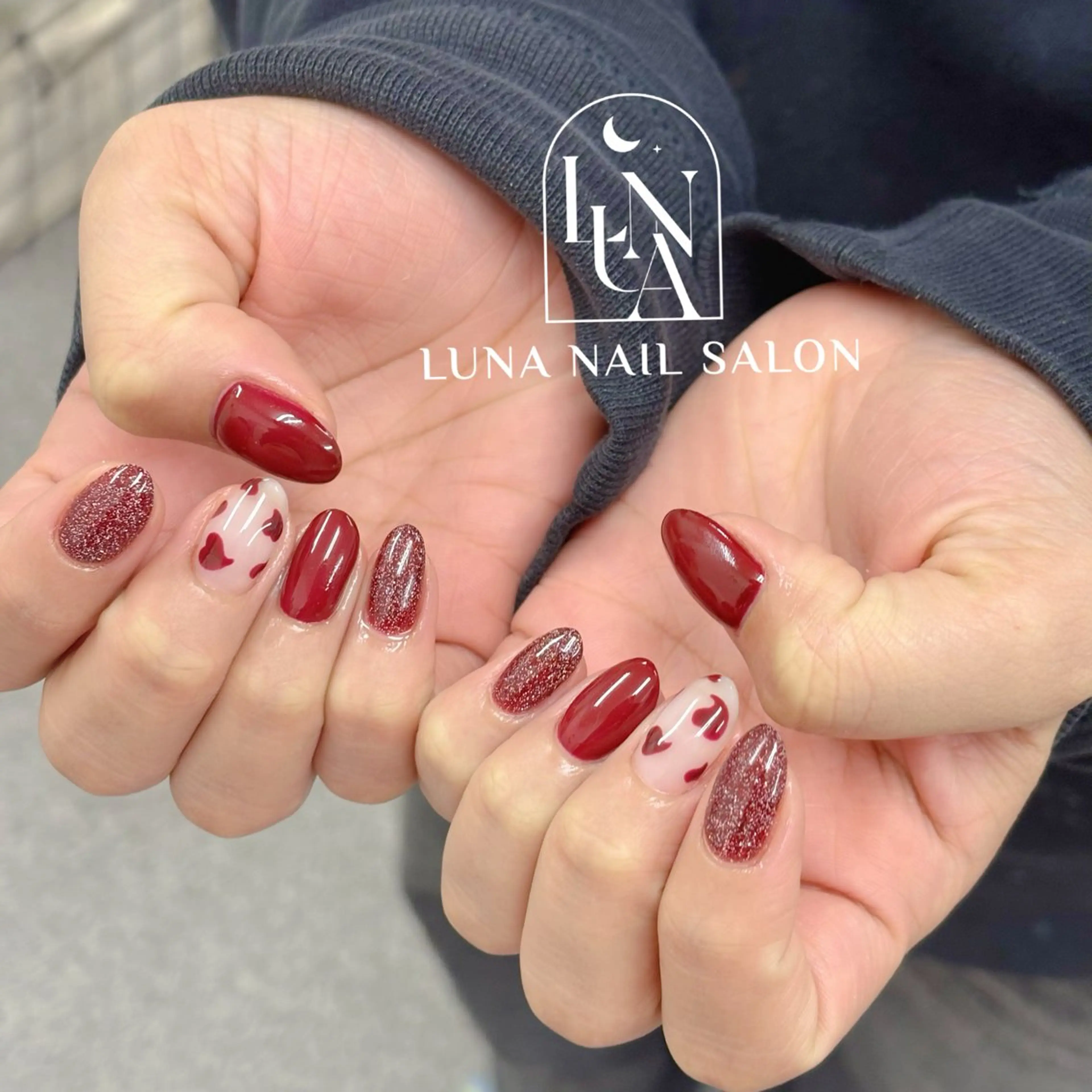 ネイル ハンドネイル ハンドケア LUNA Nail salon💕のネイルデザイン