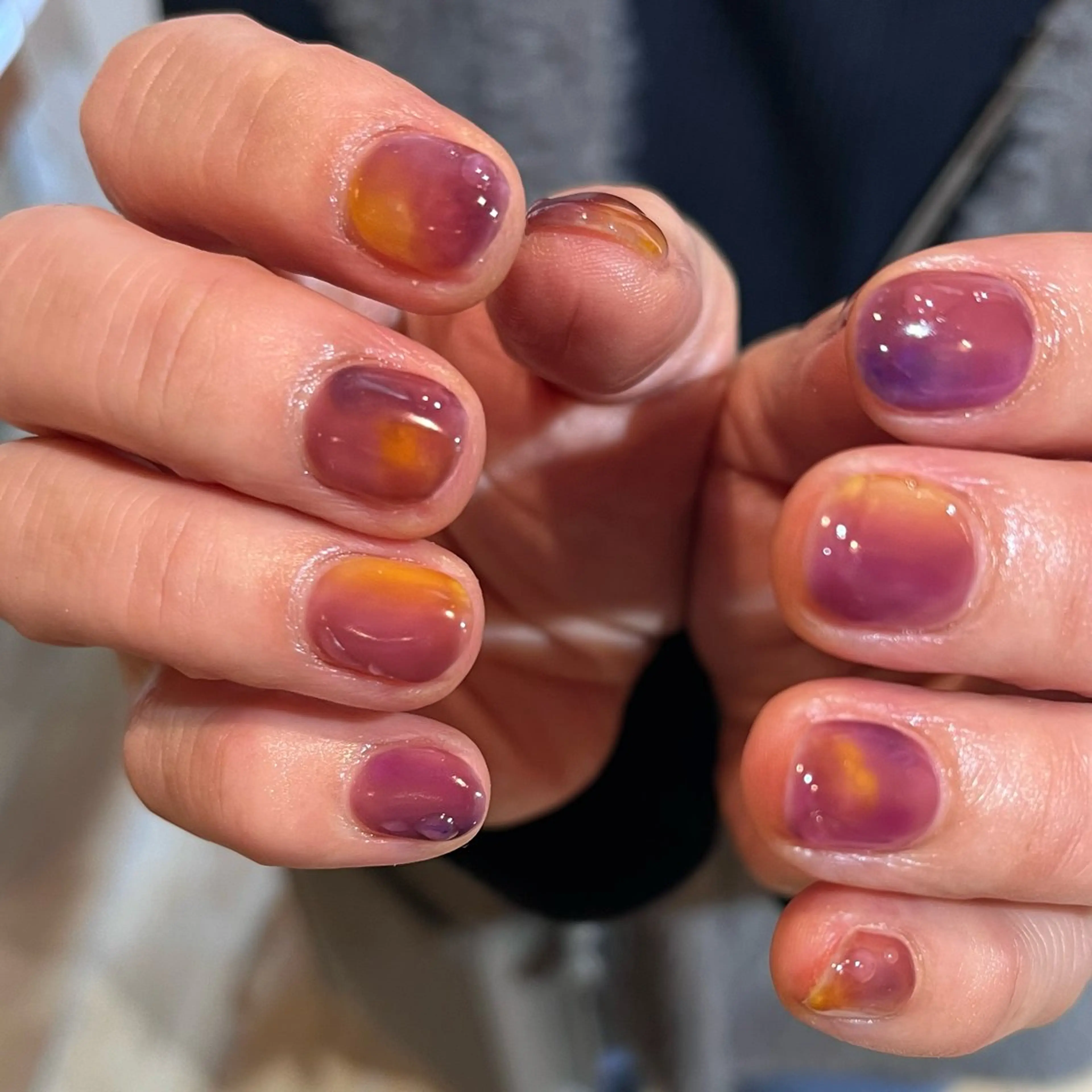 ネイル ハンドネイル 𝗿𝗶𝗰𝗼 ˎˊ˗のネイルデザイン