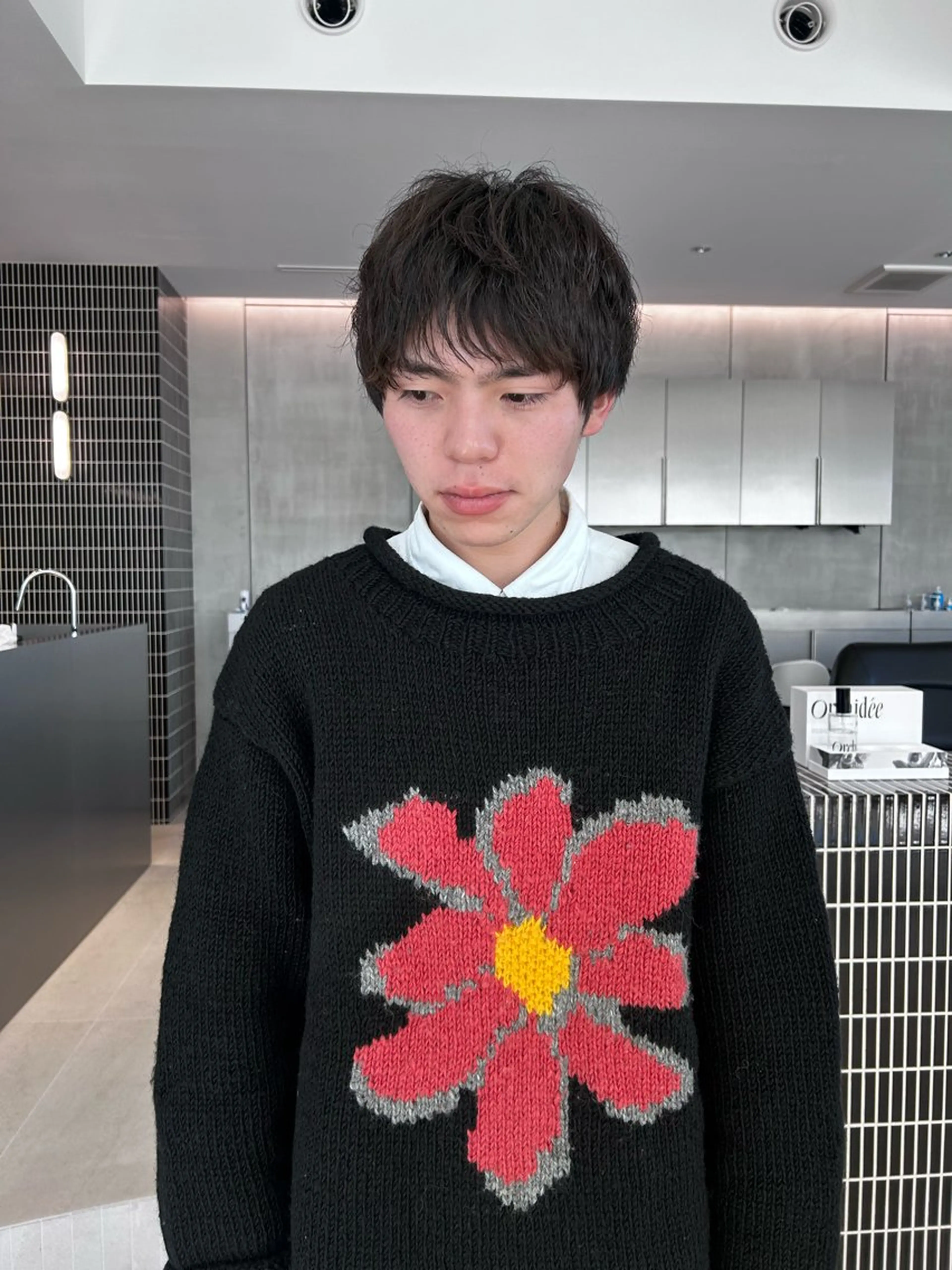 メンズ Wカラー/ボブ/ カット /Rinoのヘアスタイル