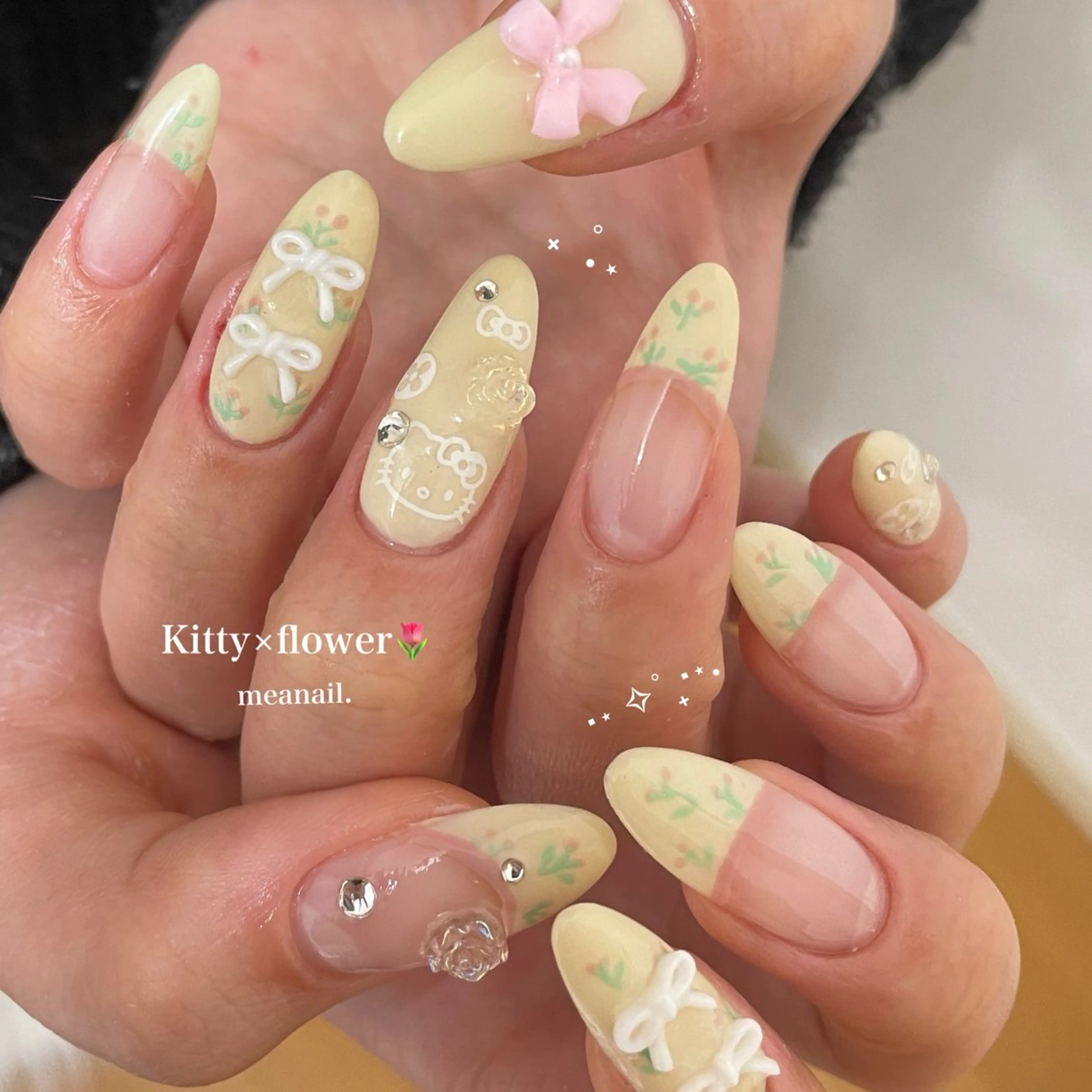 ネイル 春ネイル mea nail メアネイルのネイルデザイン