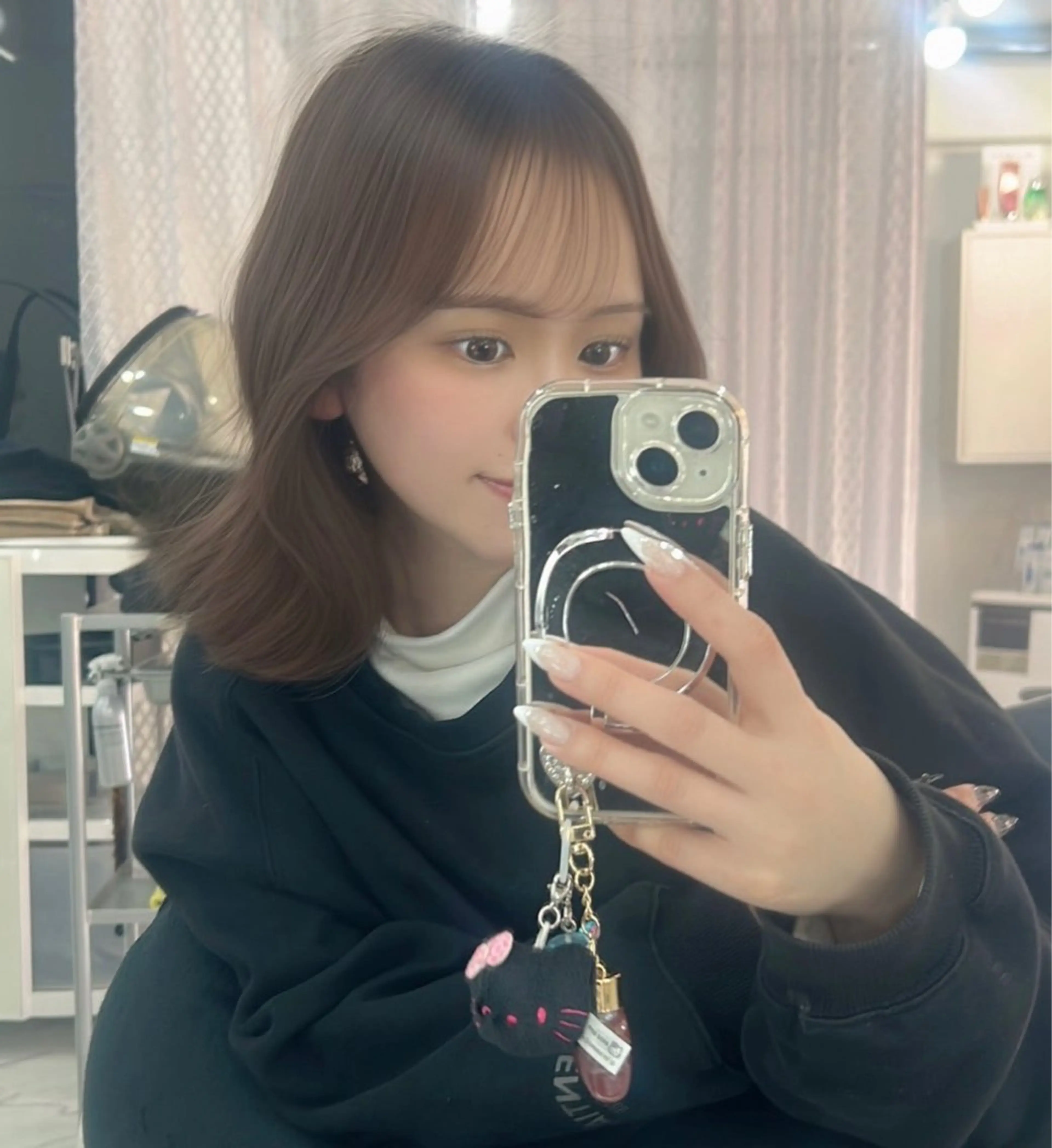 ミディアム カット ヘアカラー トリートメント GILET by mad grammar所属・ニ平 剣士郎のヘアスタイル