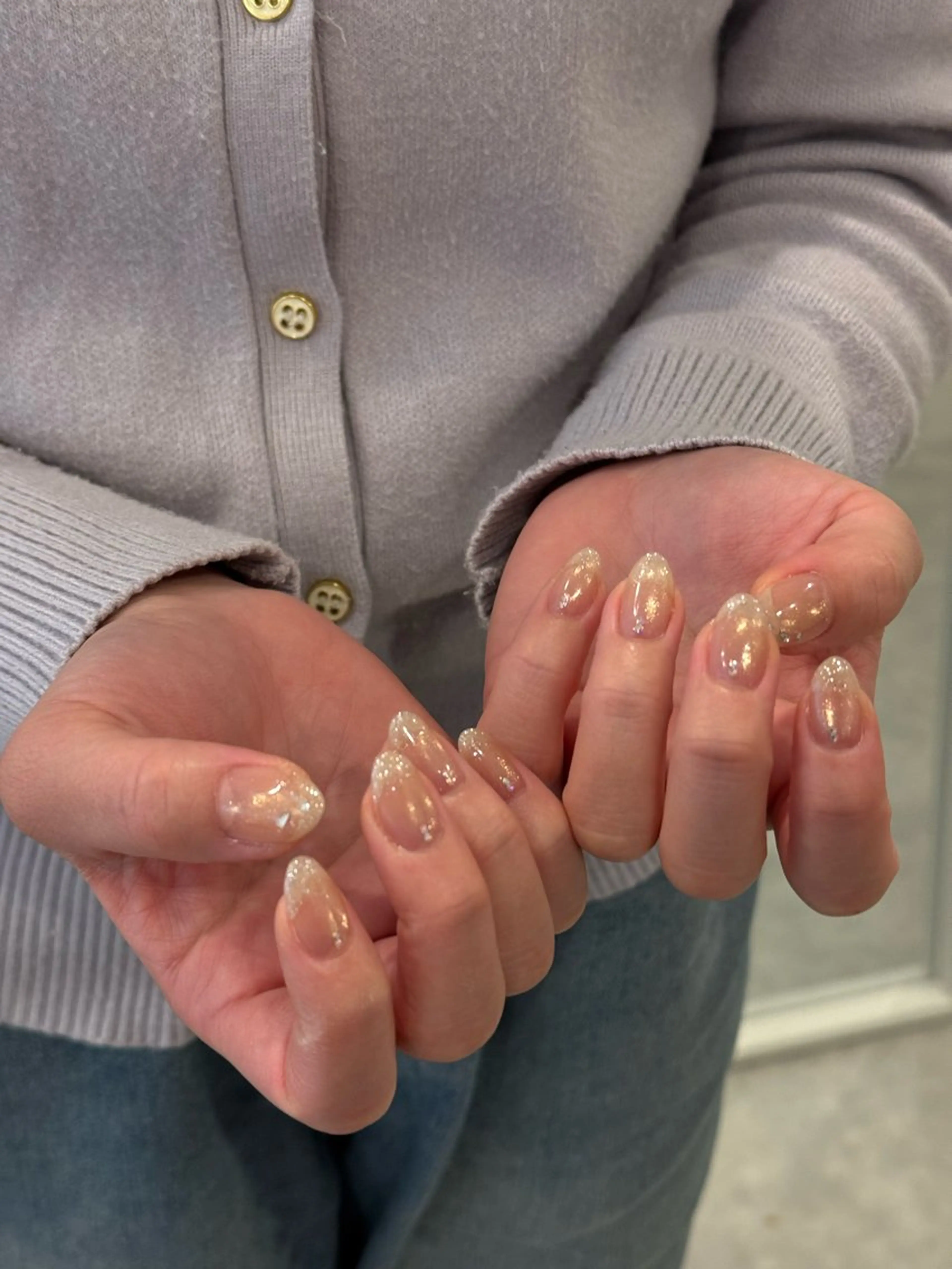 ネイル ラメ(グリッター) マグネットネイル ハンドネイル nr. nayuのネイルデザイン