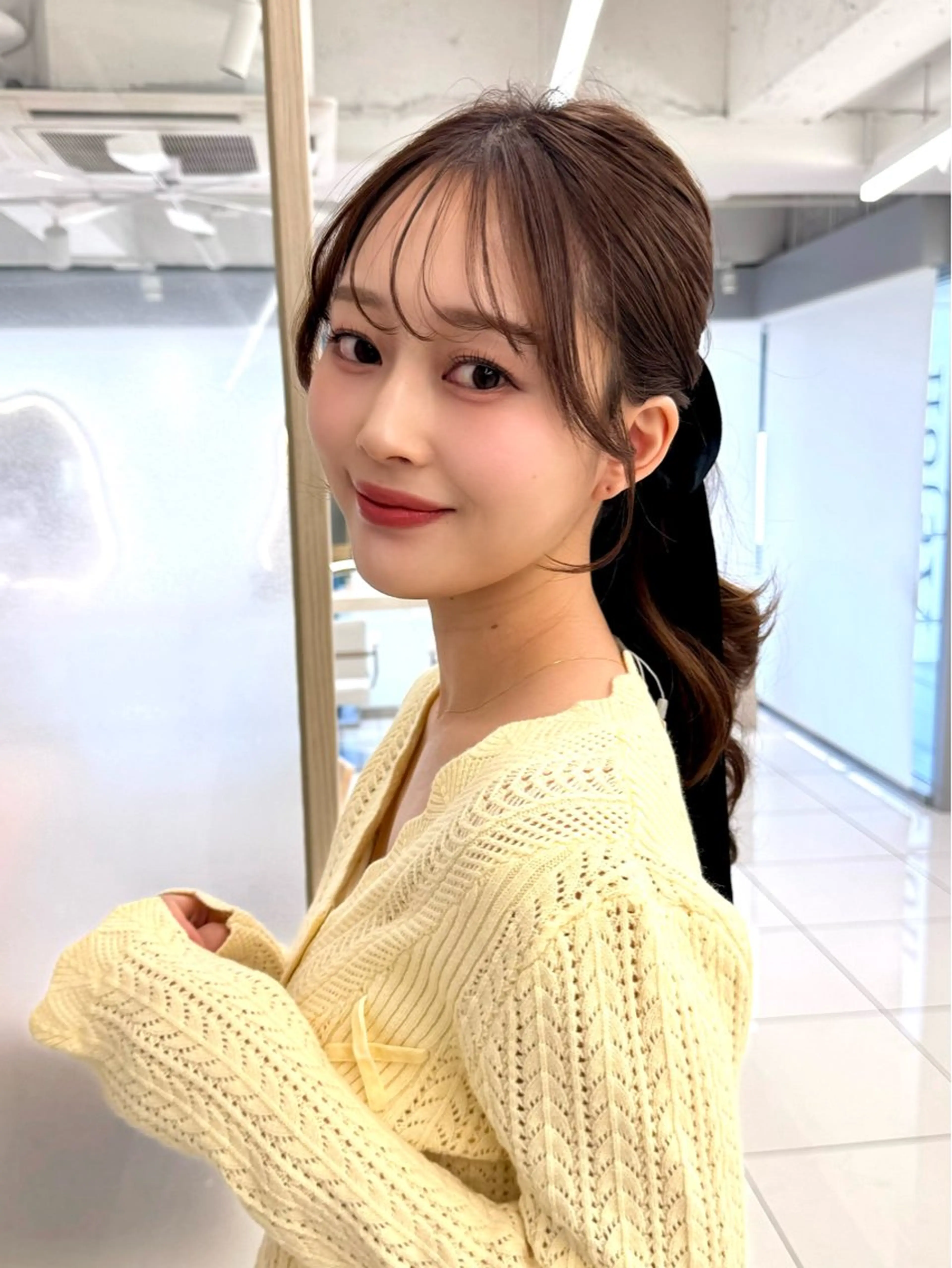 セミロング 顔周り🇰🇷韓国 レイヤー/いづみ💞のヘアスタイル