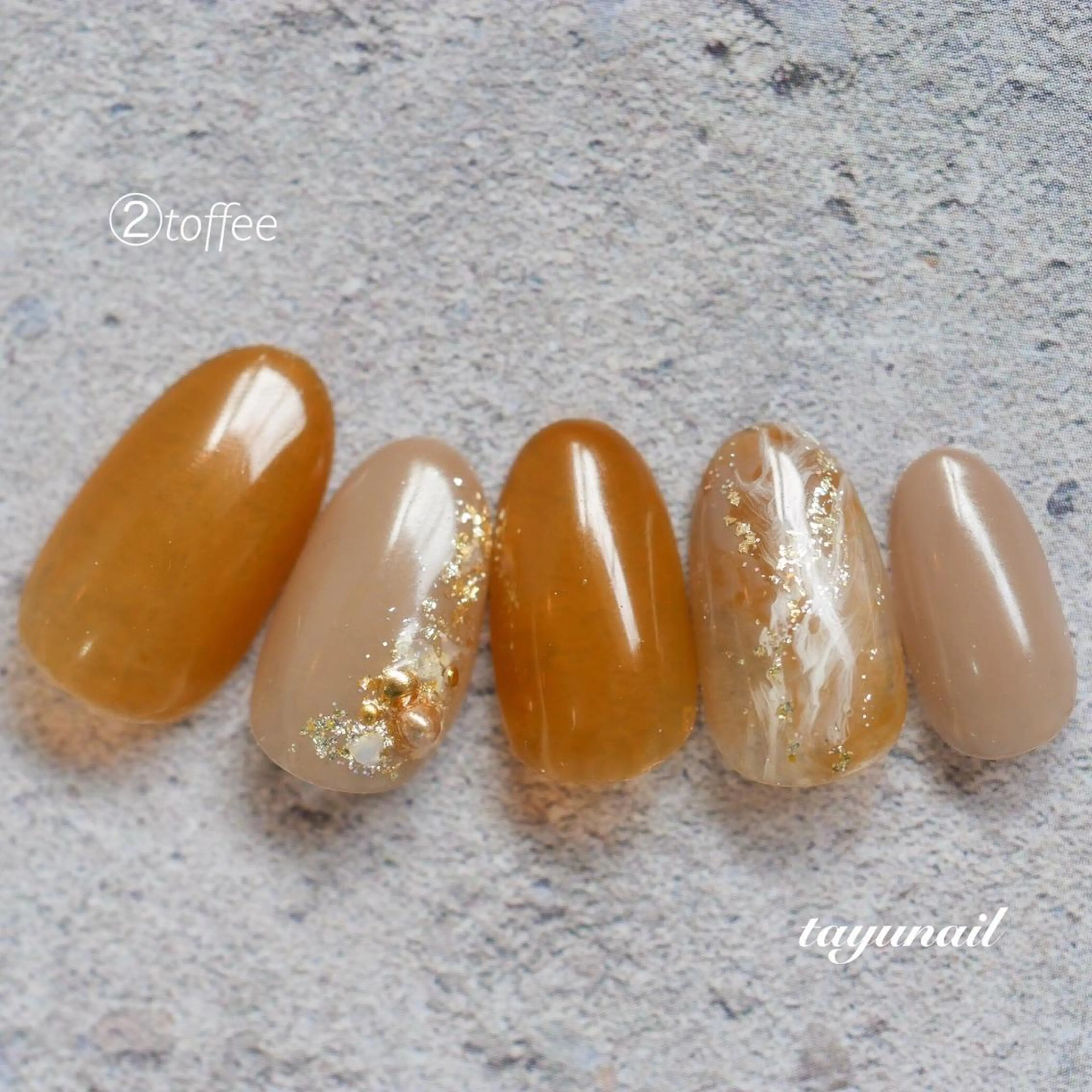 ネイル アートネイル ブルー ジェルネイル ラメ(グリッター) ワンカラーネイル ネイルサロン 【たゆnail】のネイルデザイン