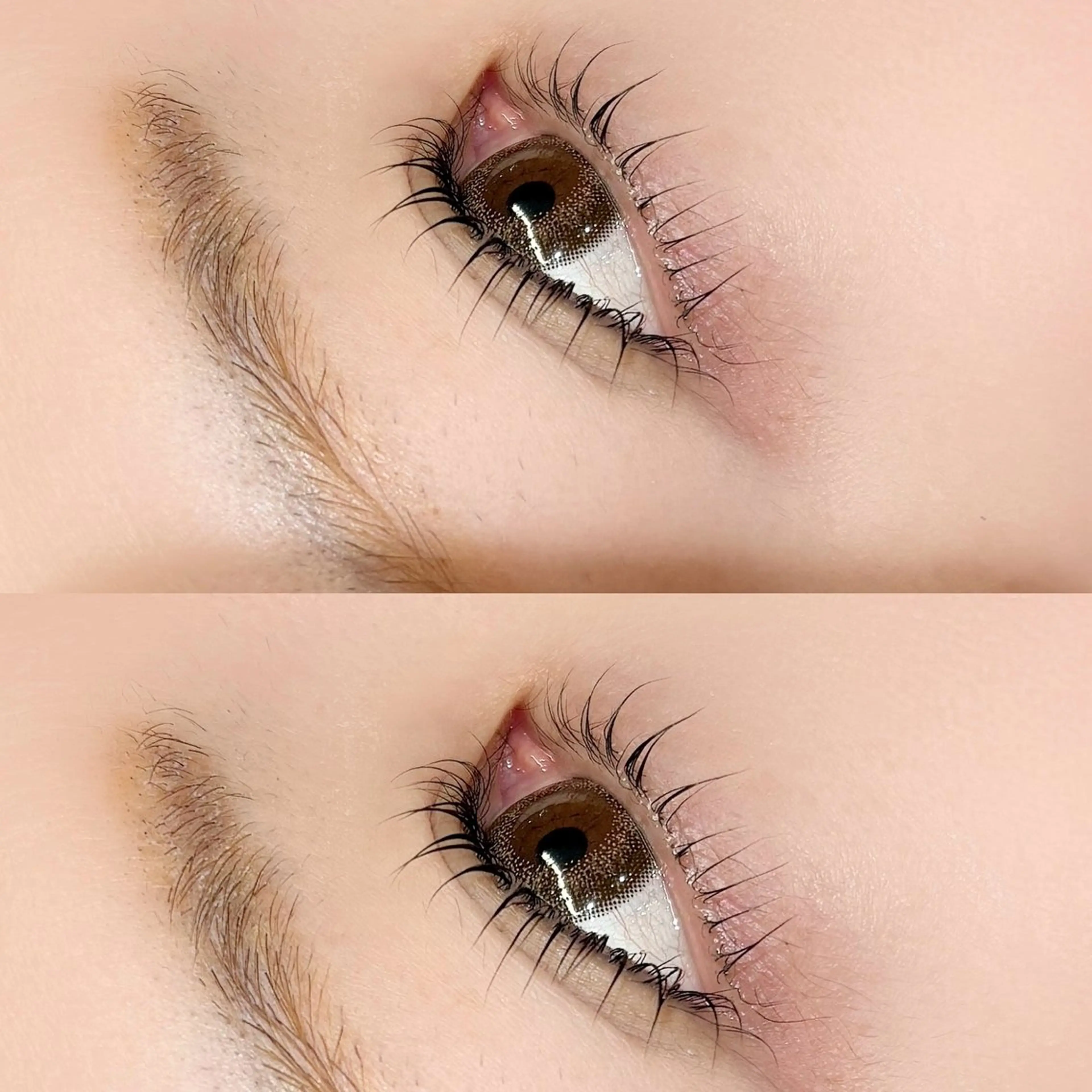 マツエク・マツパ パリジェンヌラッシュリフト 一重×まつ毛パーマ マツパ 心斎橋🤍韓国.美眉 パリジェンヌ R..のマツエク・マツパデザイン