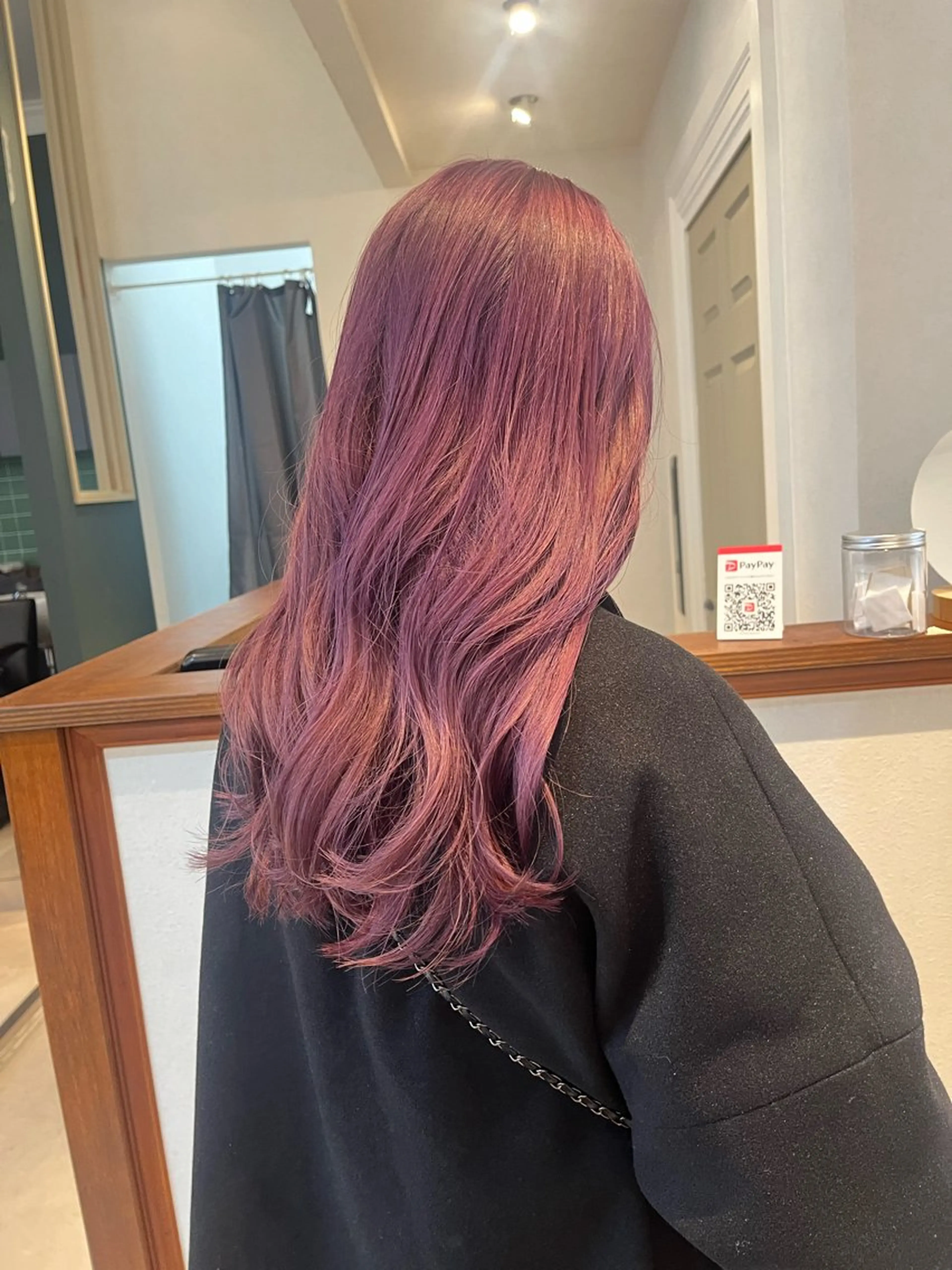 ロング カラー ラベンダーカラー ヘアカラー トリートメント keshiki🦋 Nanaのヘアスタイル