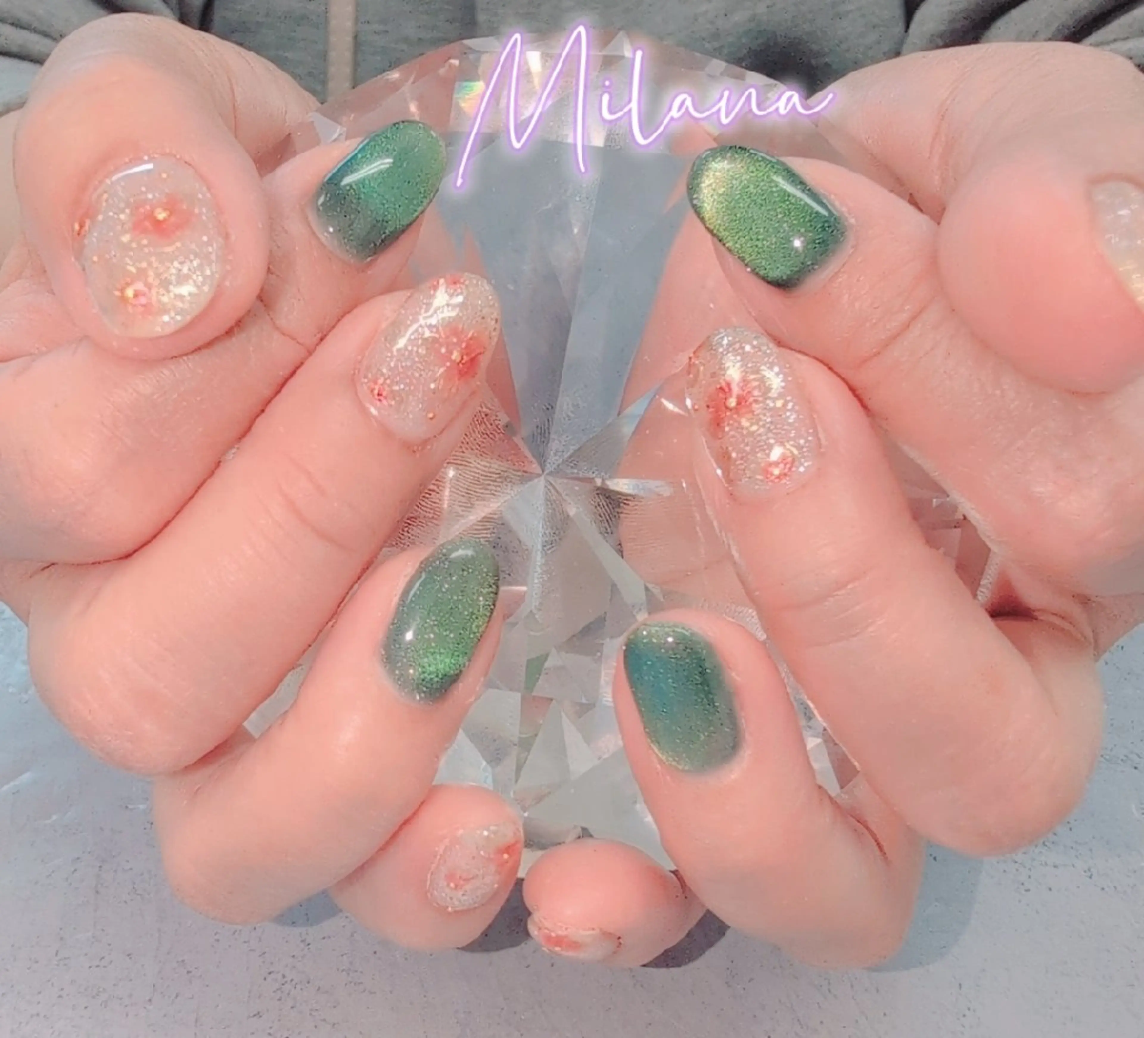 ネイル Milana 川瀬のネイルデザイン