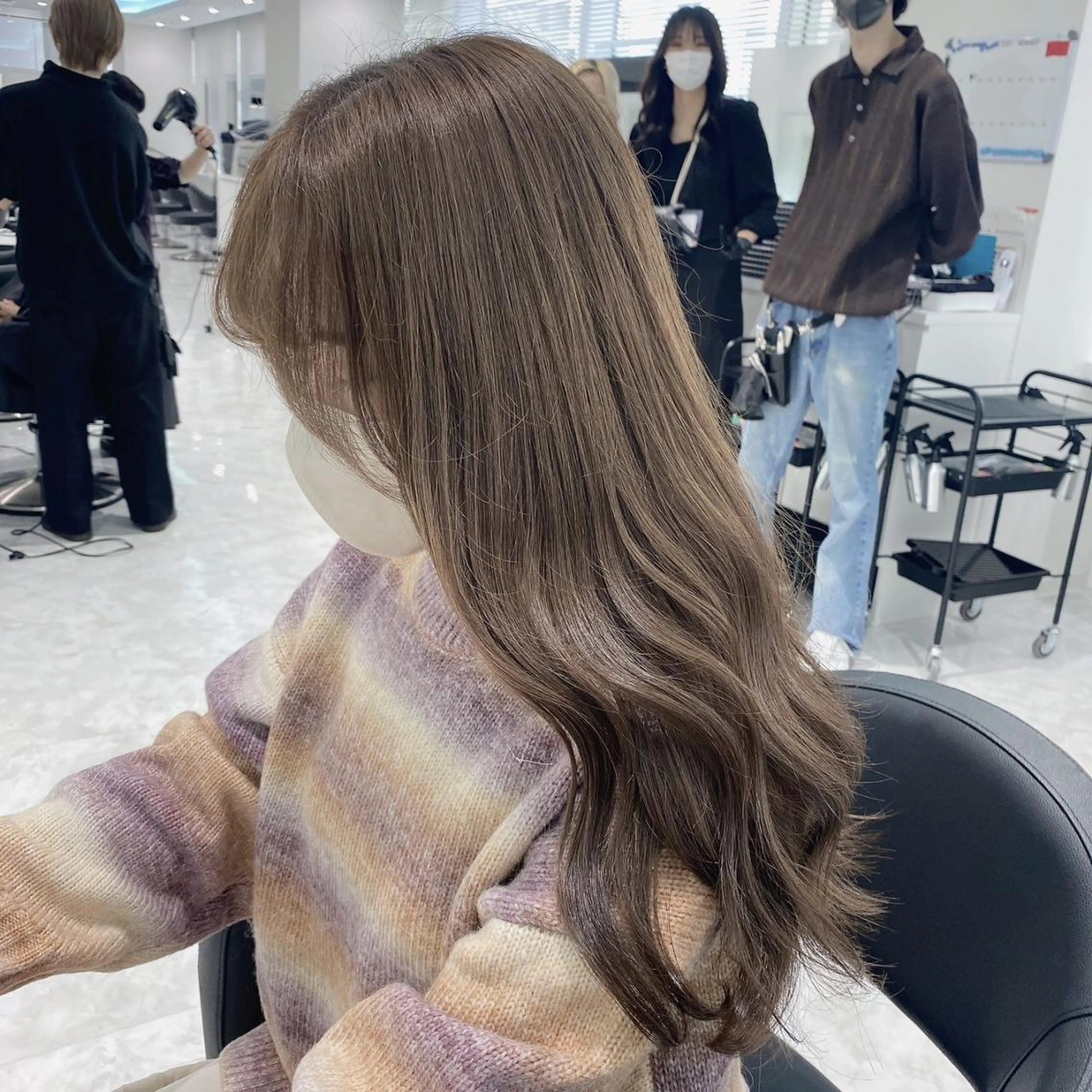 カラー *💍うる艶💍 透明感カラー💍のヘアスタイル