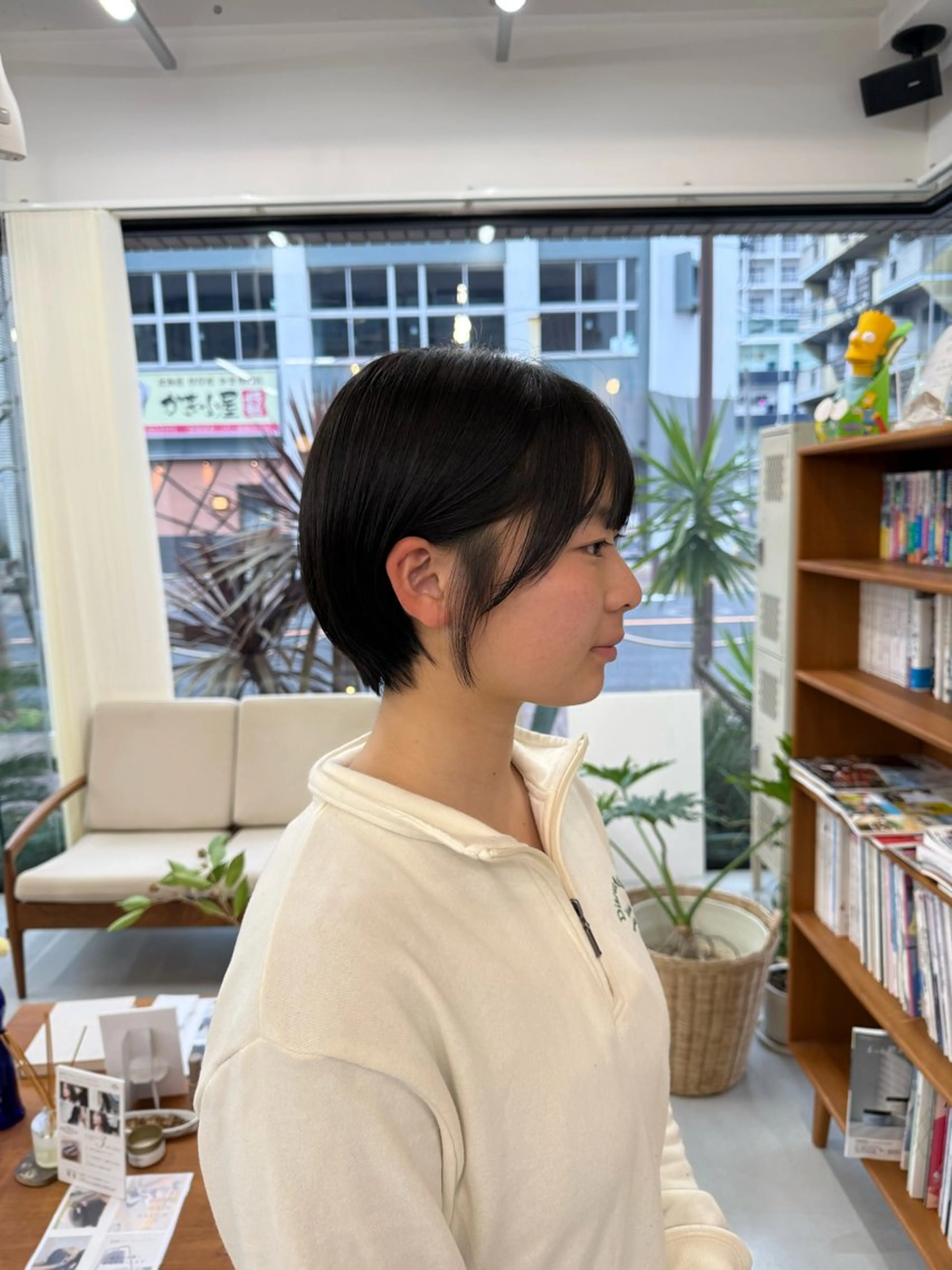 ショート 丸みショート ショートヘア カット トリートメント PORT HAIR ✂️北本 万実のヘアスタイル