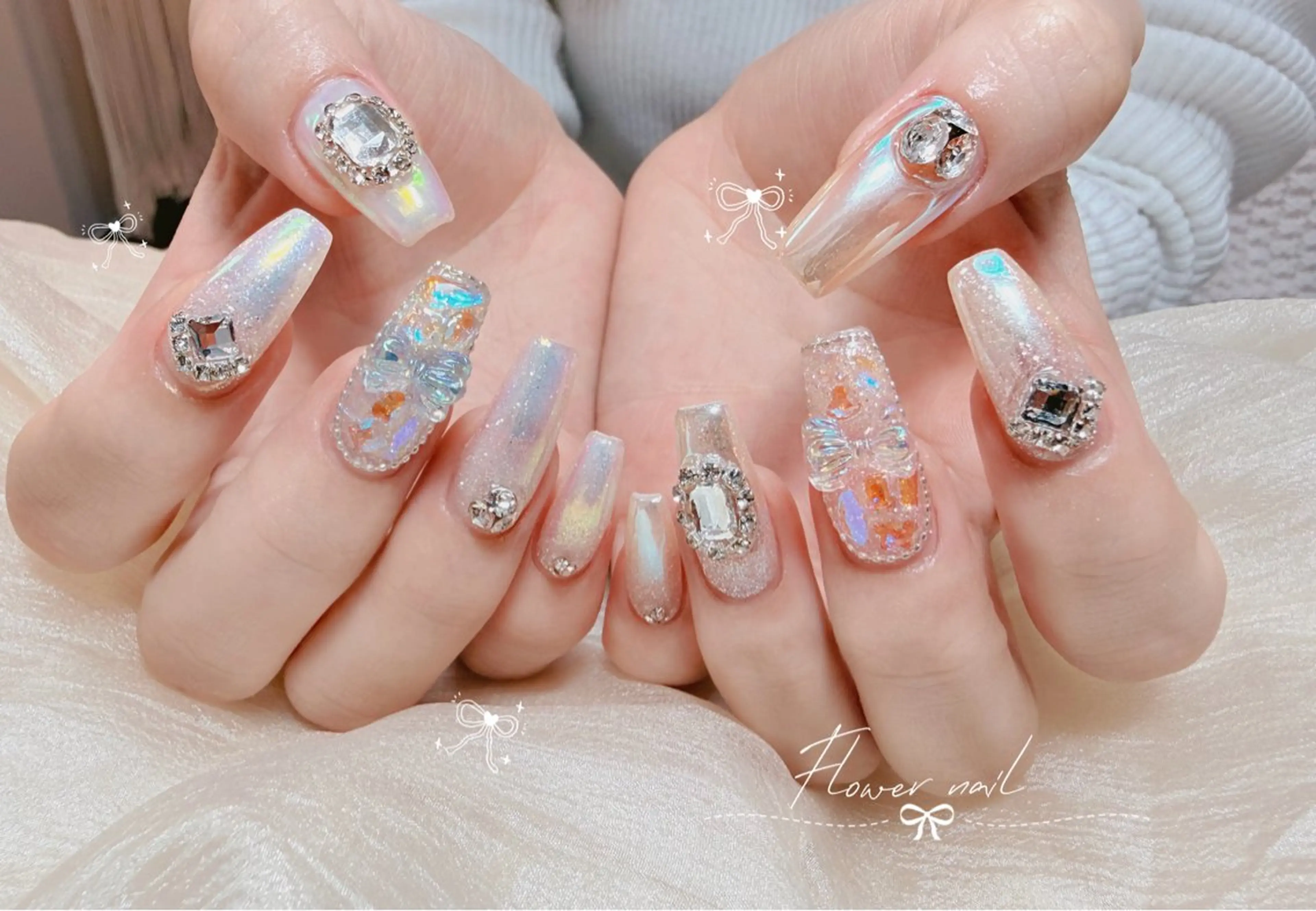 ネイル ハンドネイル Flower nailのネイルデザイン