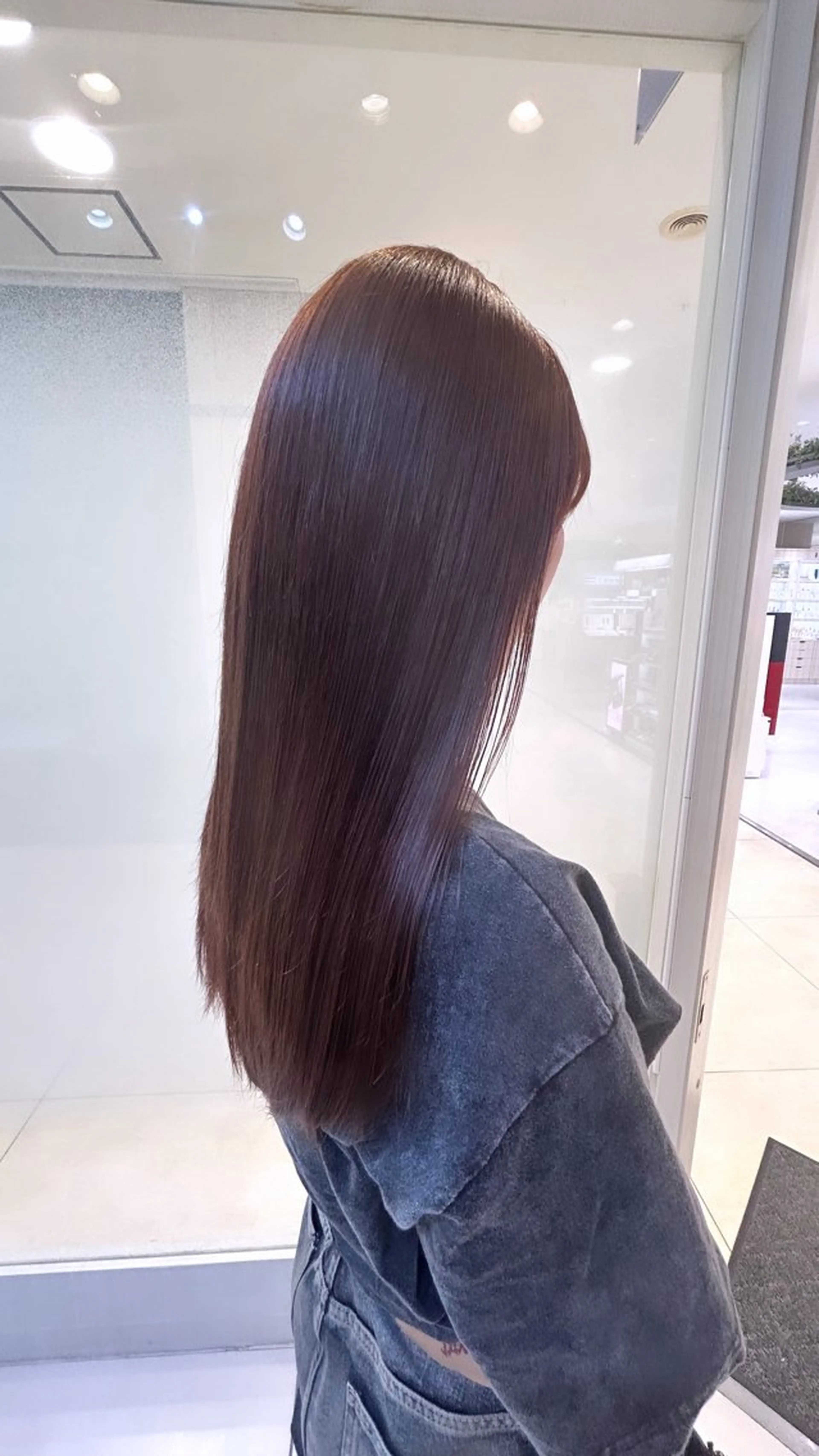 ロング カラー カット ヘアカラー トリートメント 似合わせカラー/艶 髪質改善/ヨシザキのヘアスタイル