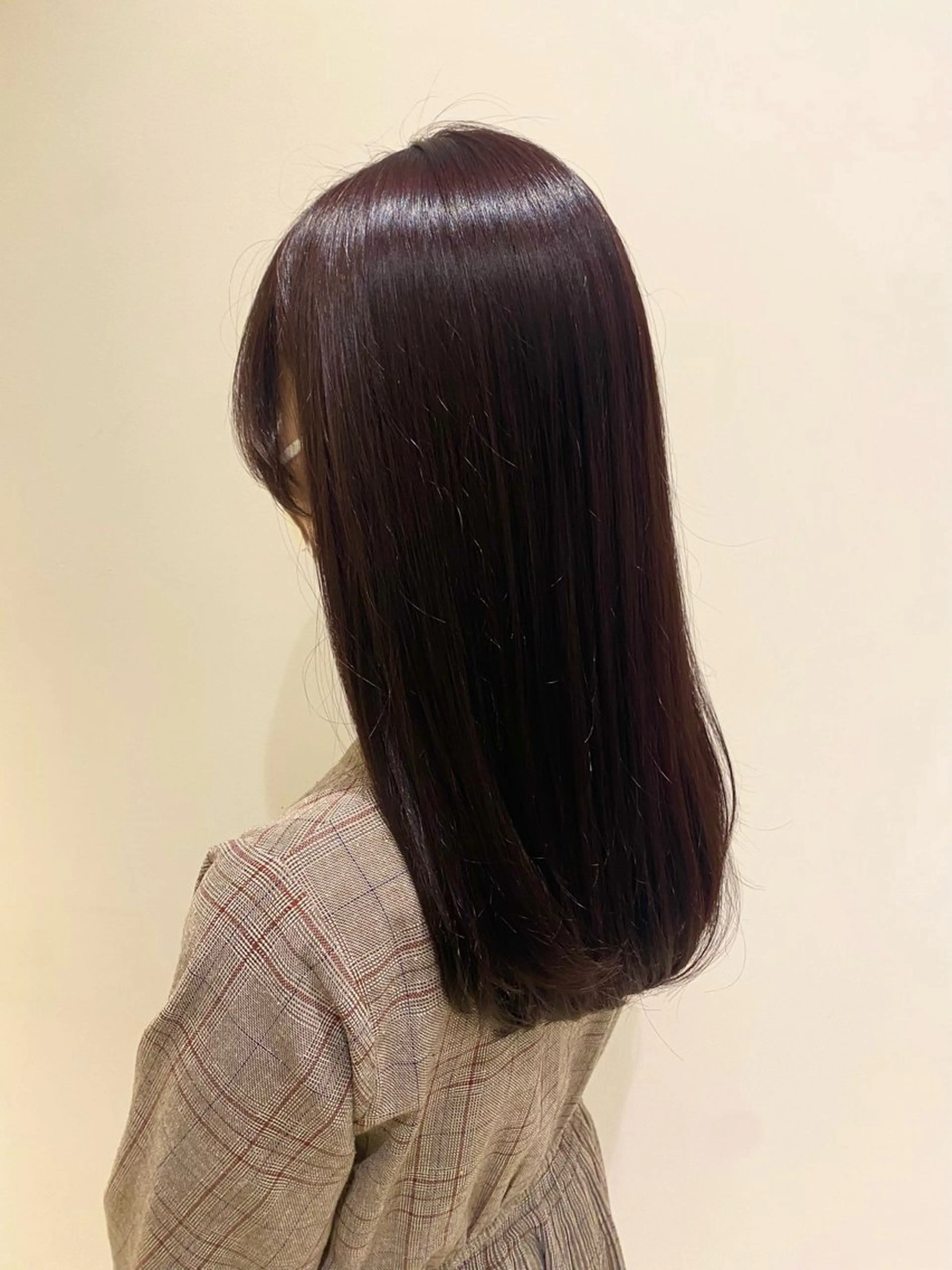 セミロング カラー 🌹艶髪カラー🌹 津田晴加【西荻窪】のヘアスタイル