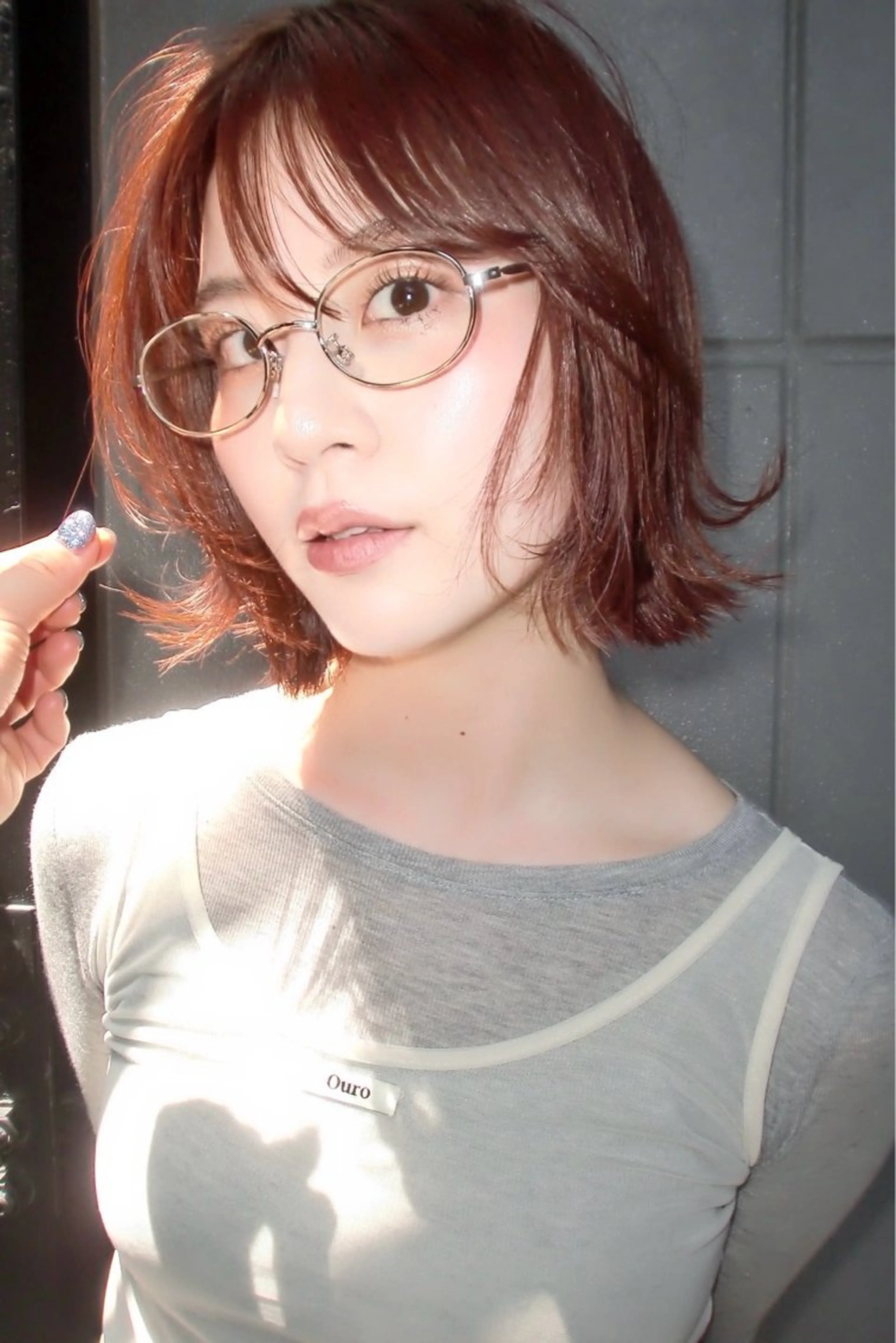 透明感カラー＋カット＋2stepトリートメント ￥7900の写真