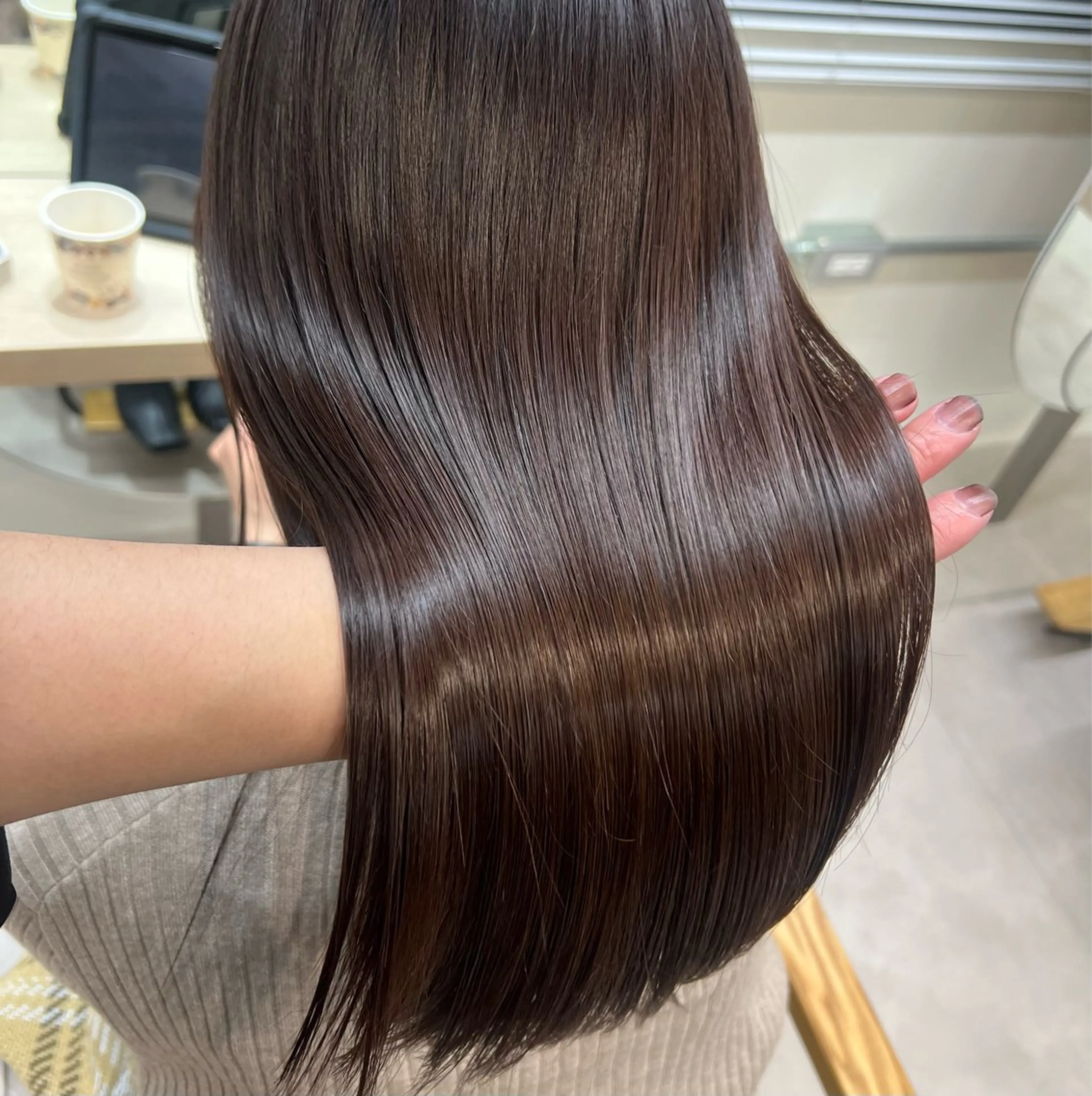 カット+髪質改善トリートメントの写真