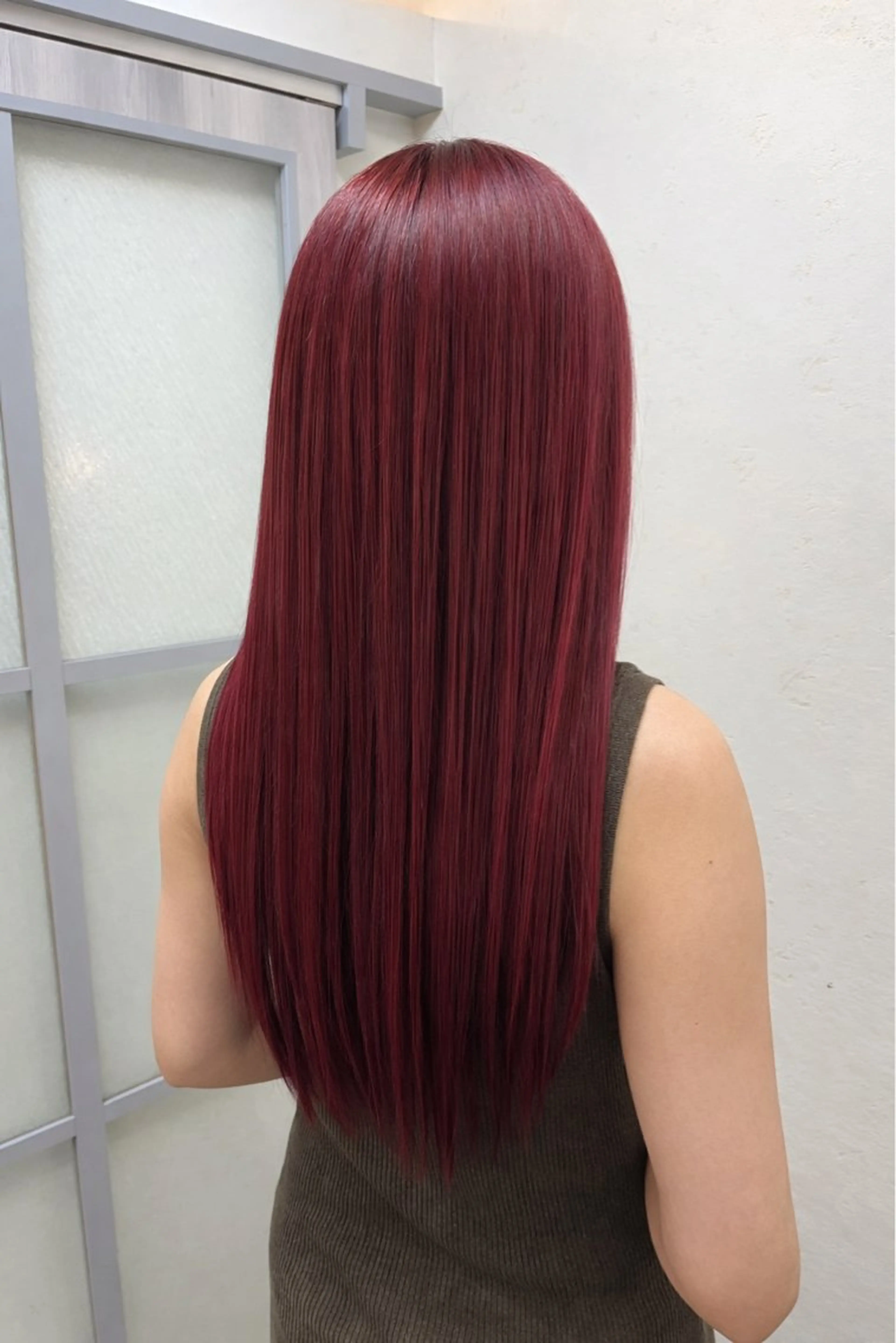 ロング ✨シルク縮毛矯正✨ RYUICHIのヘアスタイル