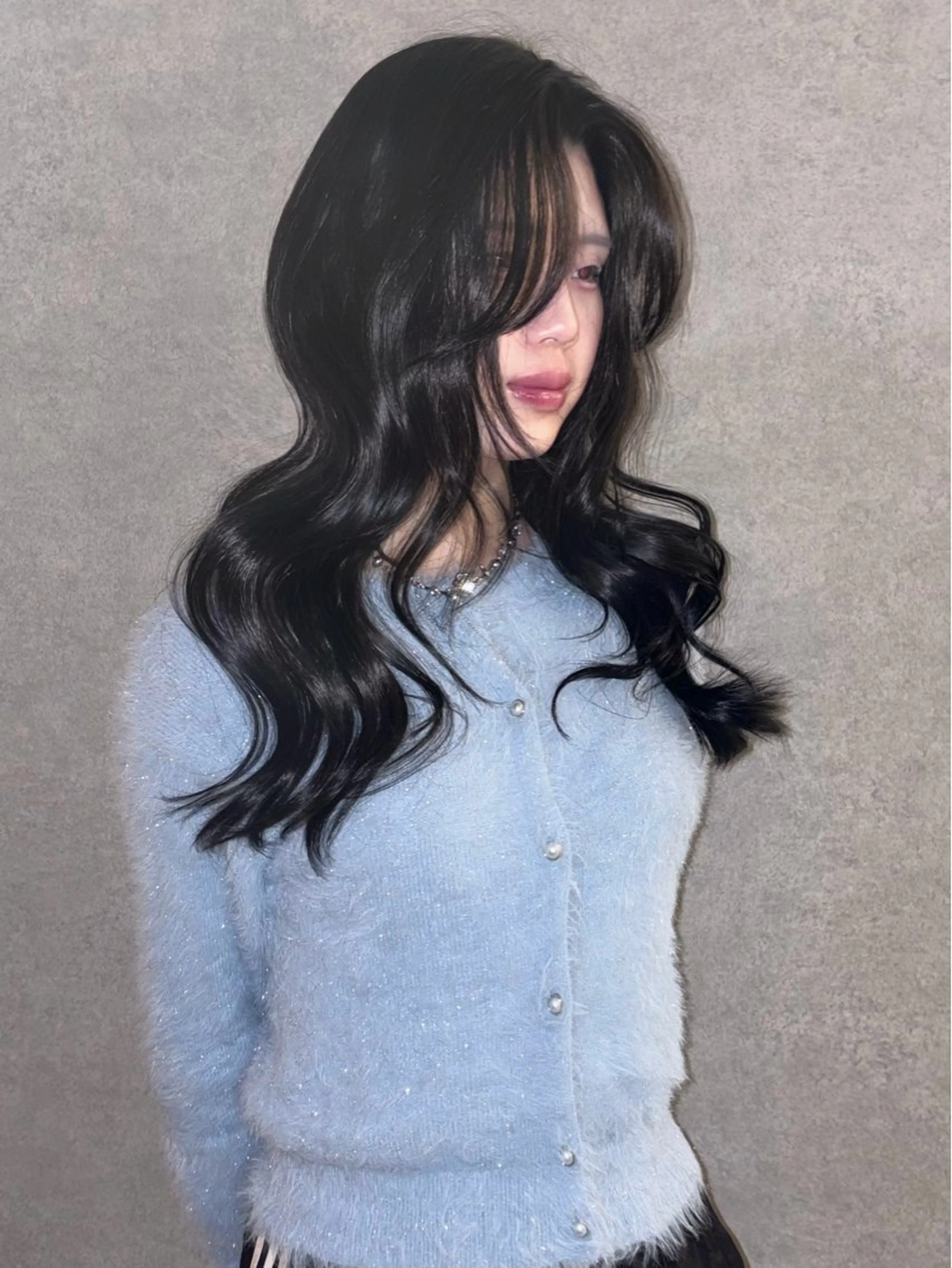 ロング カラー ヘアカラー トリートメント コツ🧚ハイトーン /カラー/名古屋/栄のヘアスタイル