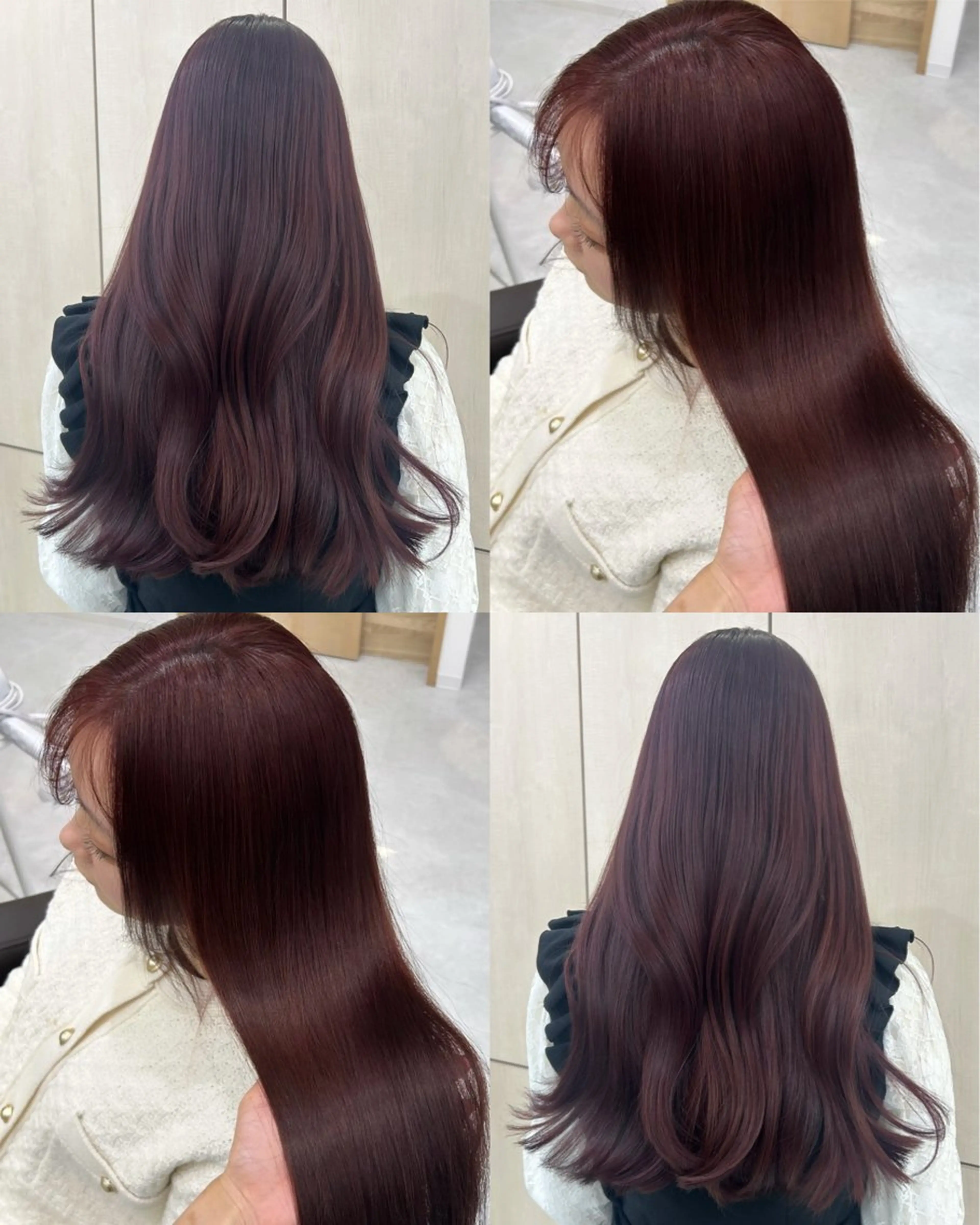 ロング カラー 横浜美容室/透明感 カラー/レイヤーのヘアスタイル