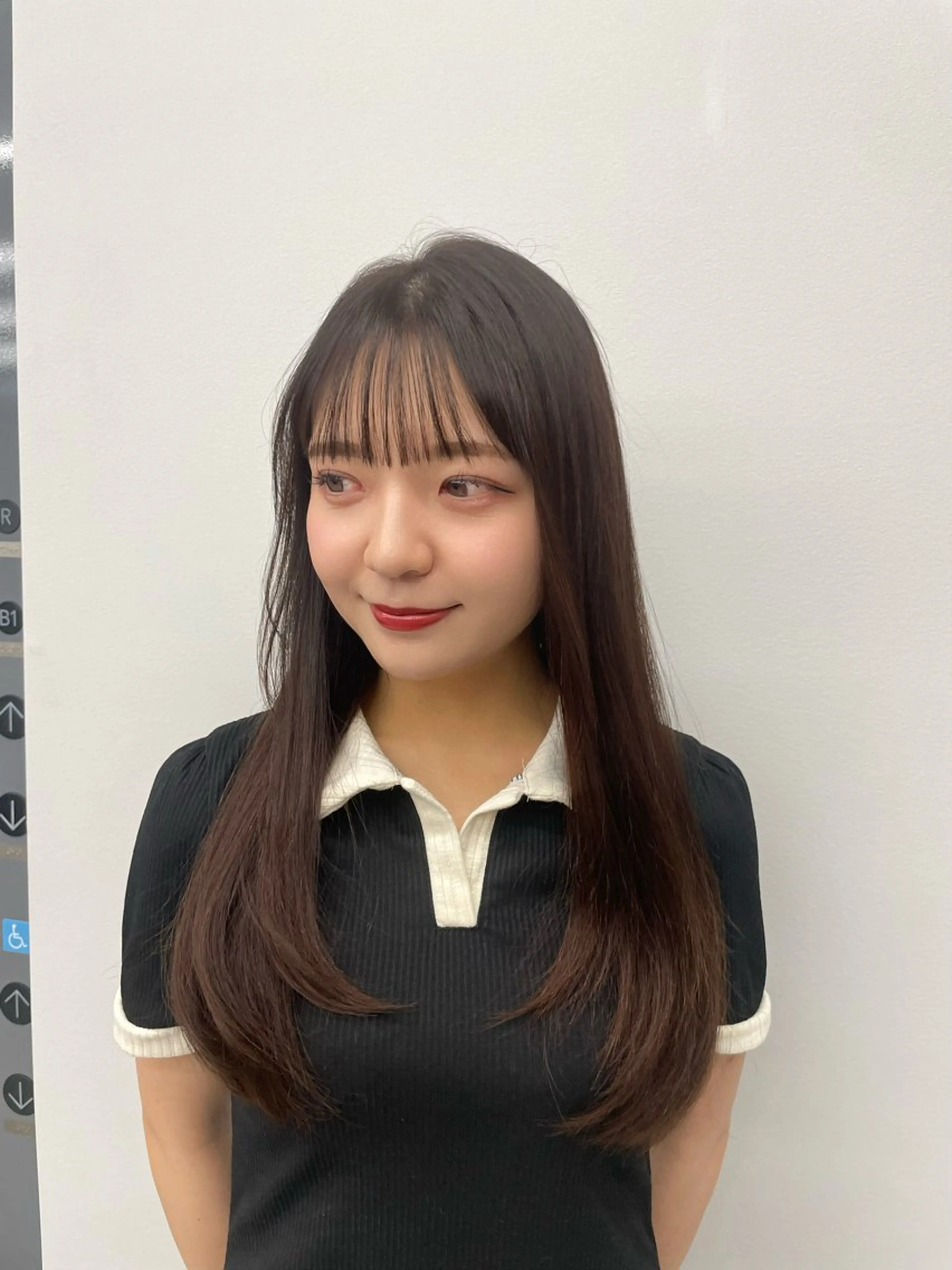 ロング カラー ogata ayumiのヘアスタイル