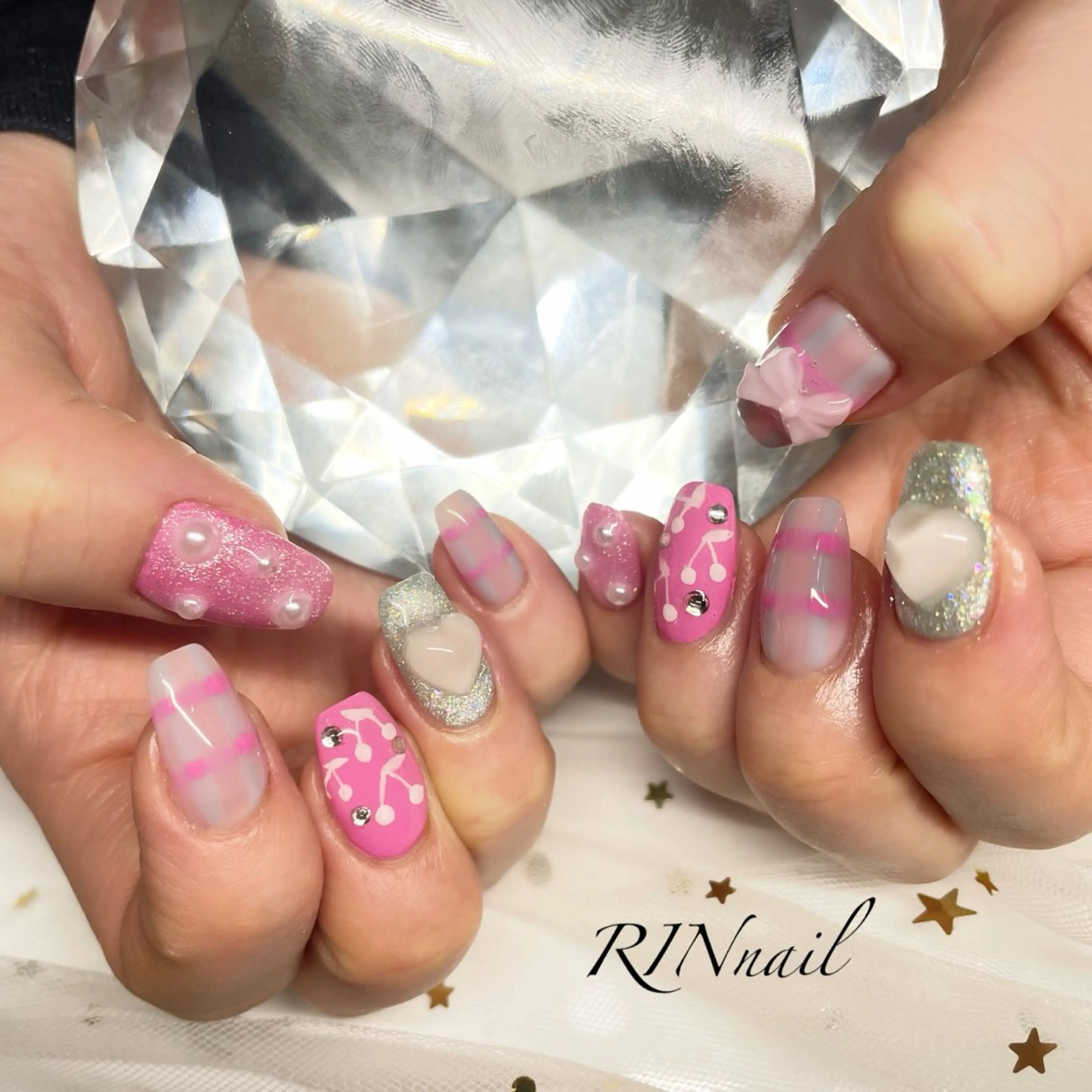 ネイル ハンドネイル ハンドケア RIN HOMEnailのネイルデザイン