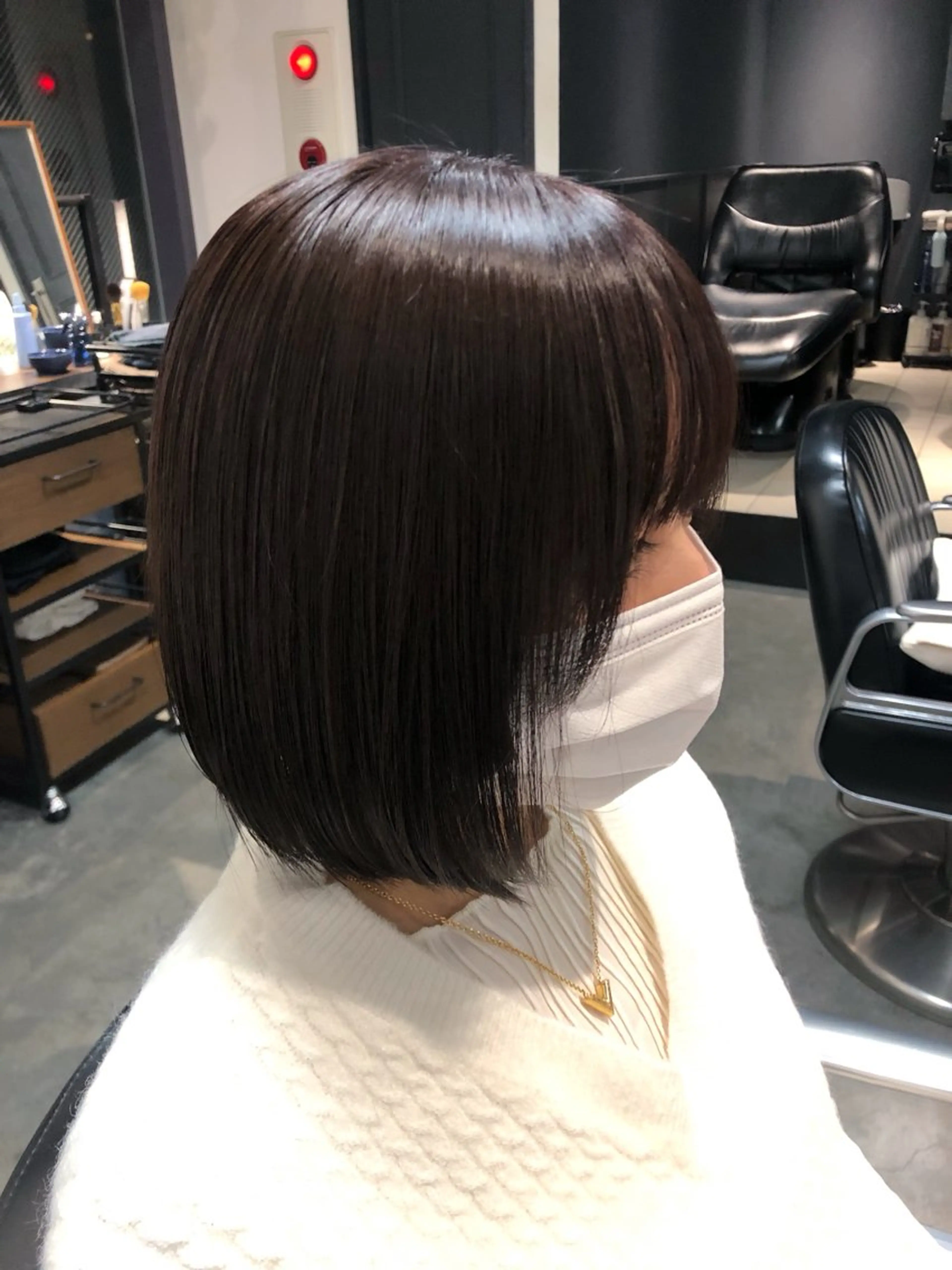 ショート カラー 佐野 えり奈のヘアスタイル