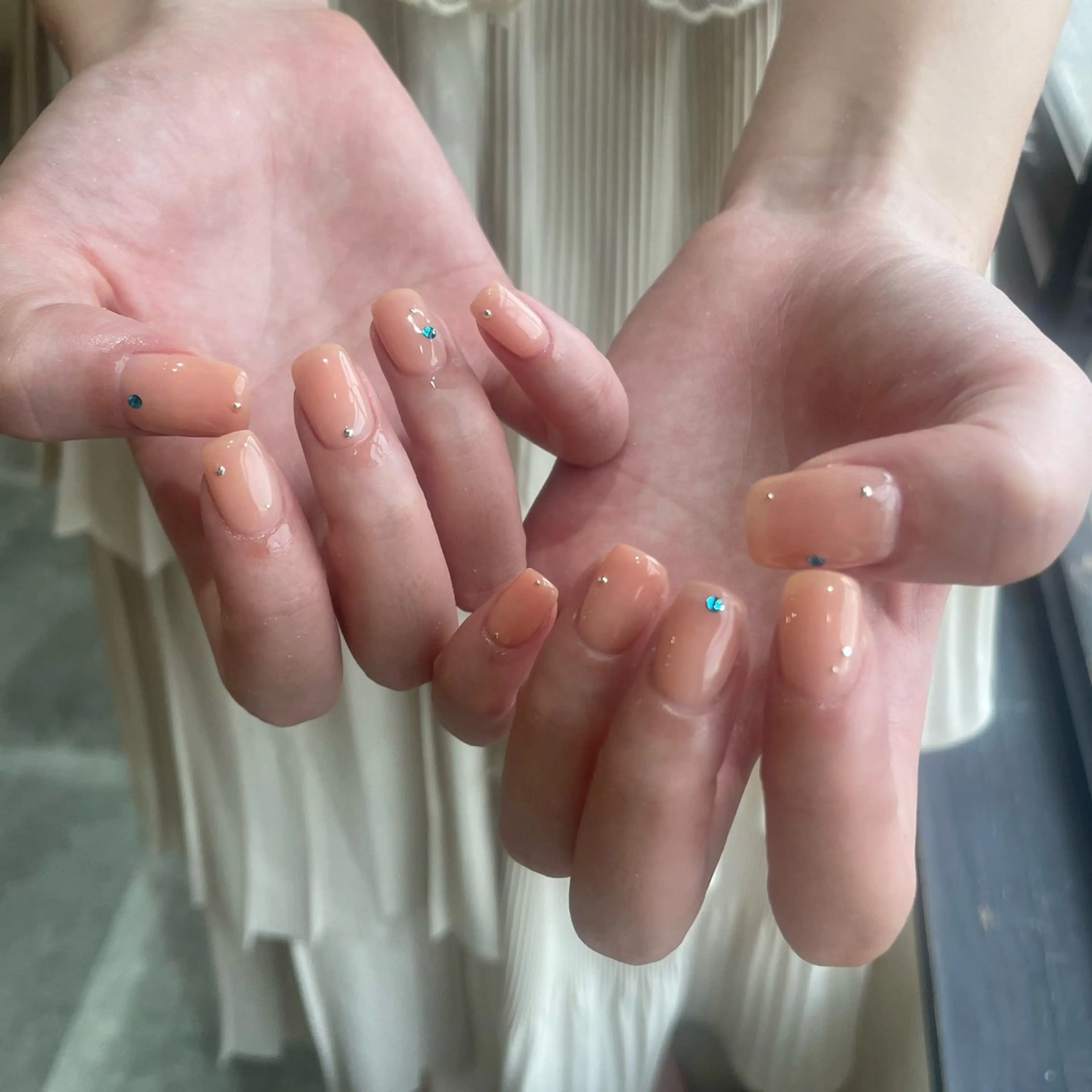 ネイル シンプルネイル SOL　nail イマナカのネイルデザイン
