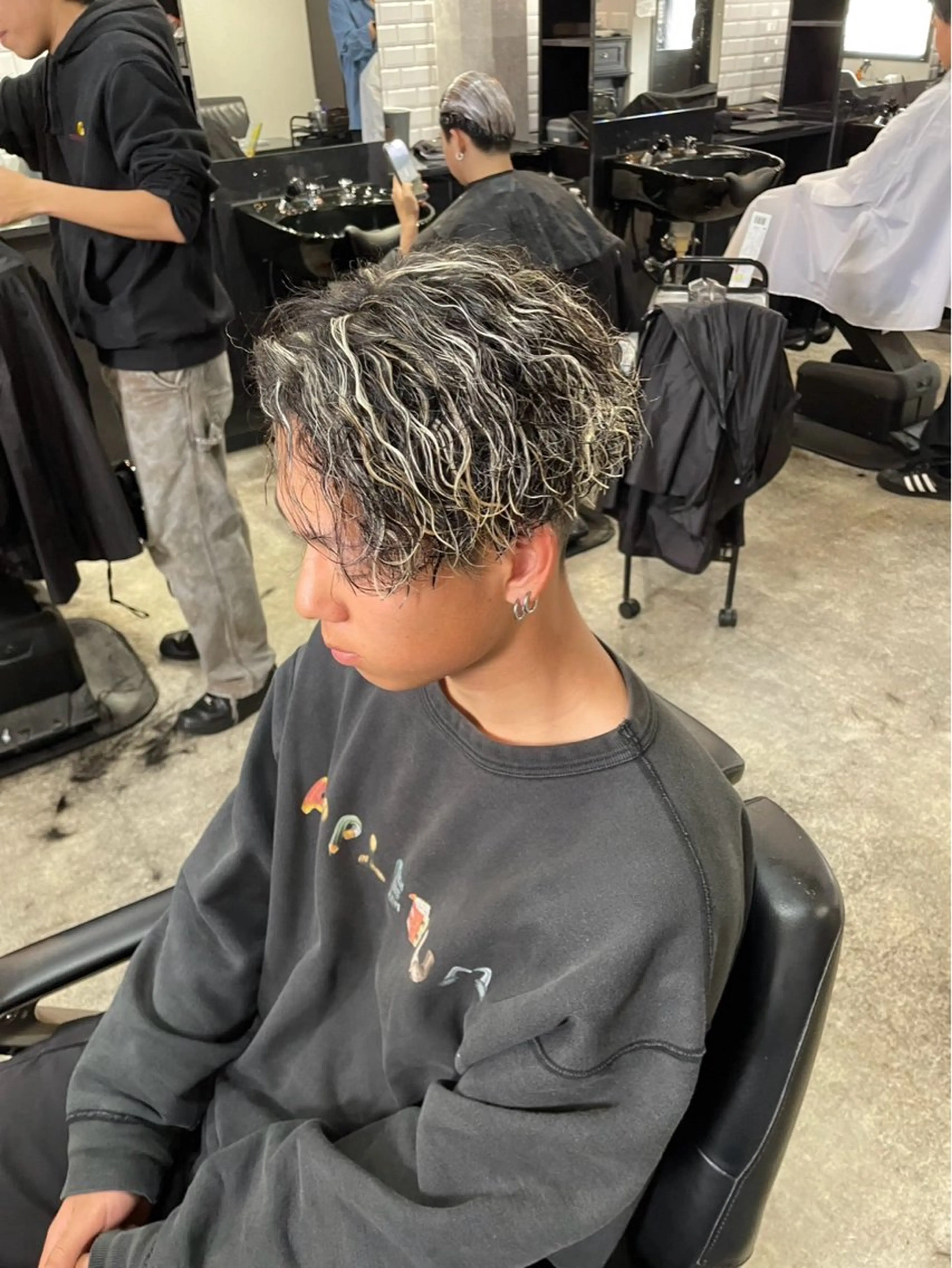 【メンズ専門】カット＋メッシュ＋トリートメントの写真