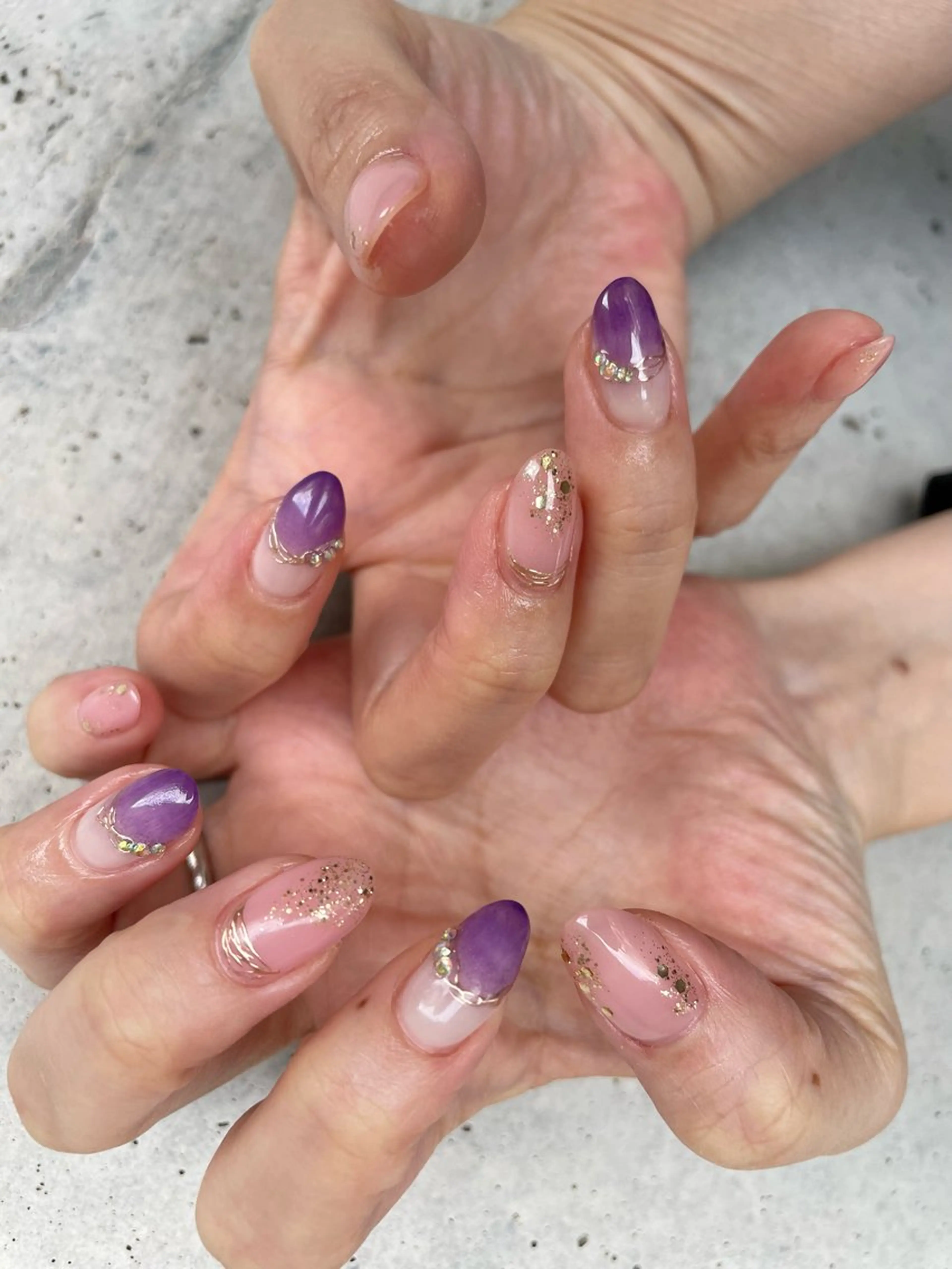 ネイル ハンドネイル Rena-ju キャサディのネイルデザイン