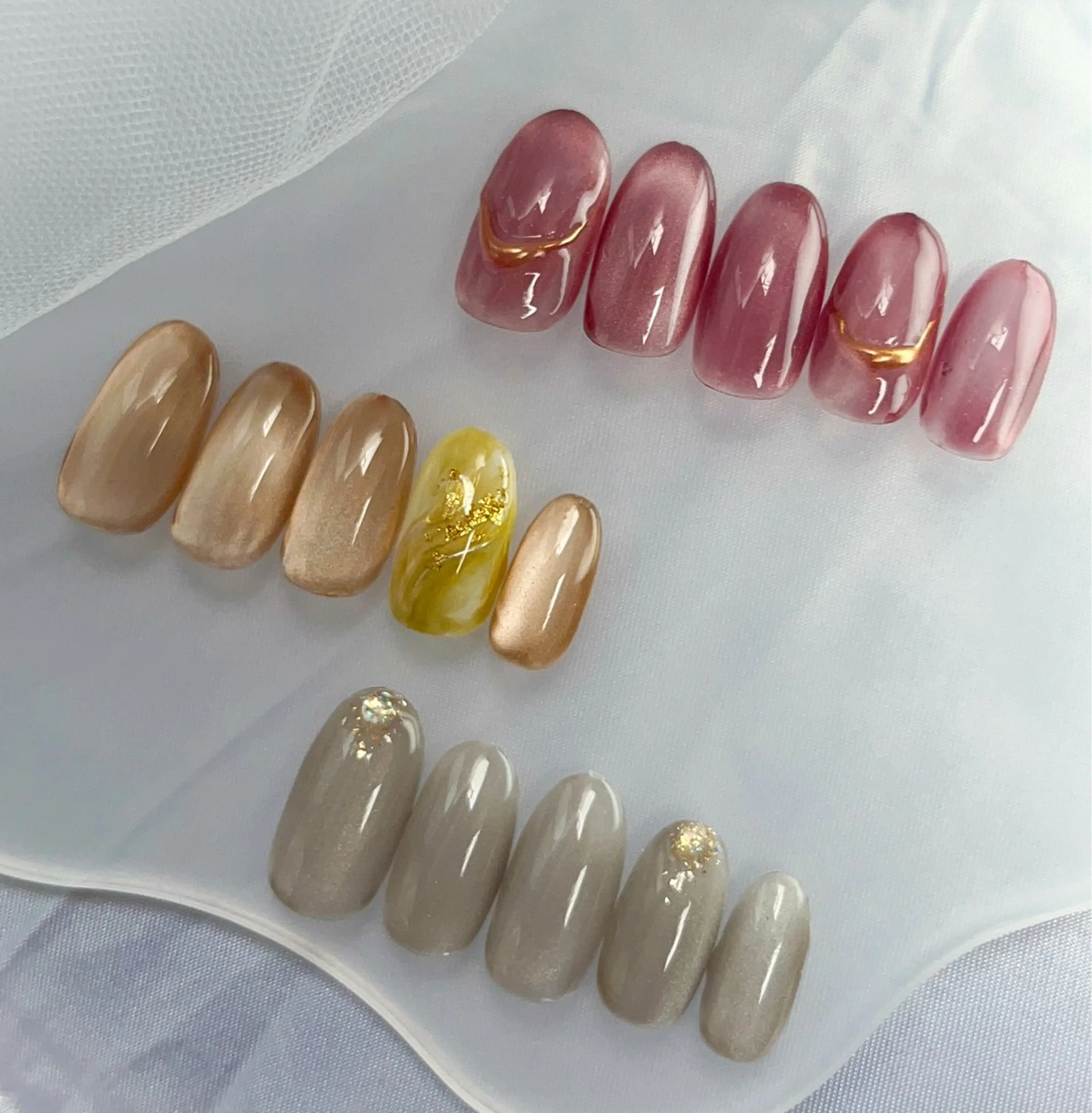 ネイル ジェルネイル シンプルネイル Nail salon Loaのネイルデザイン