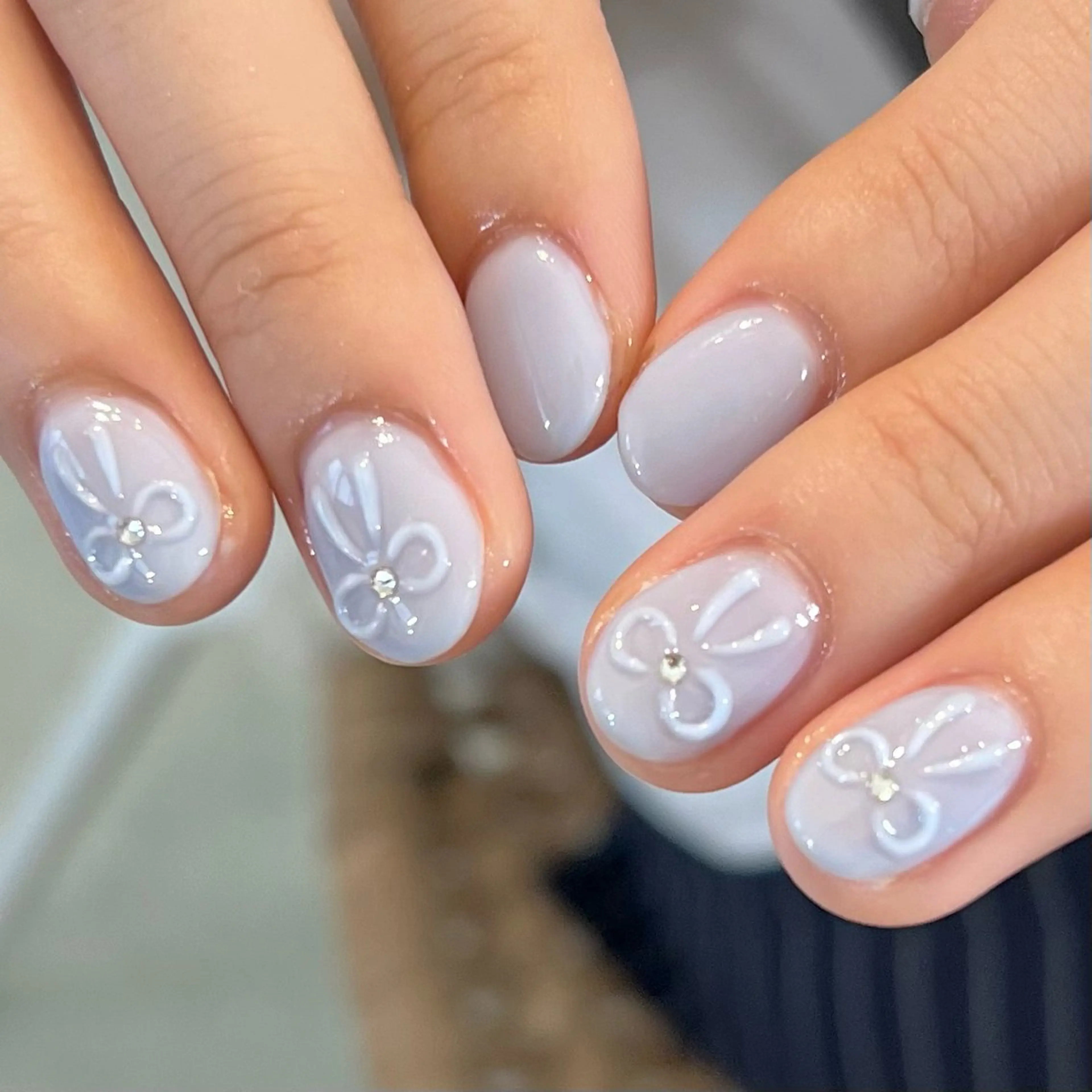 ネイル ハンドネイル sio.nail&eyebrow salon shimokitazawa2号店所属・nailist mana𖤐´-のネイルデザイン