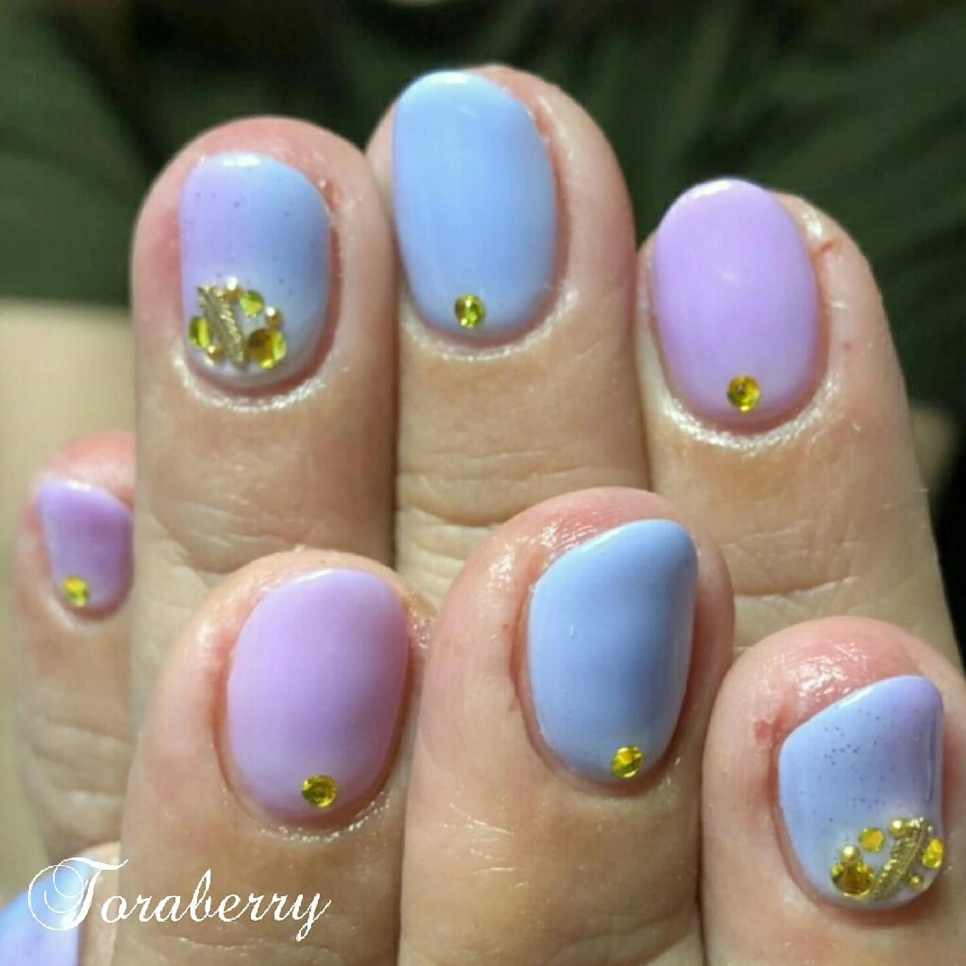 ネイル グラデーション ハンドネイル ネイリスト なつみのネイルデザイン