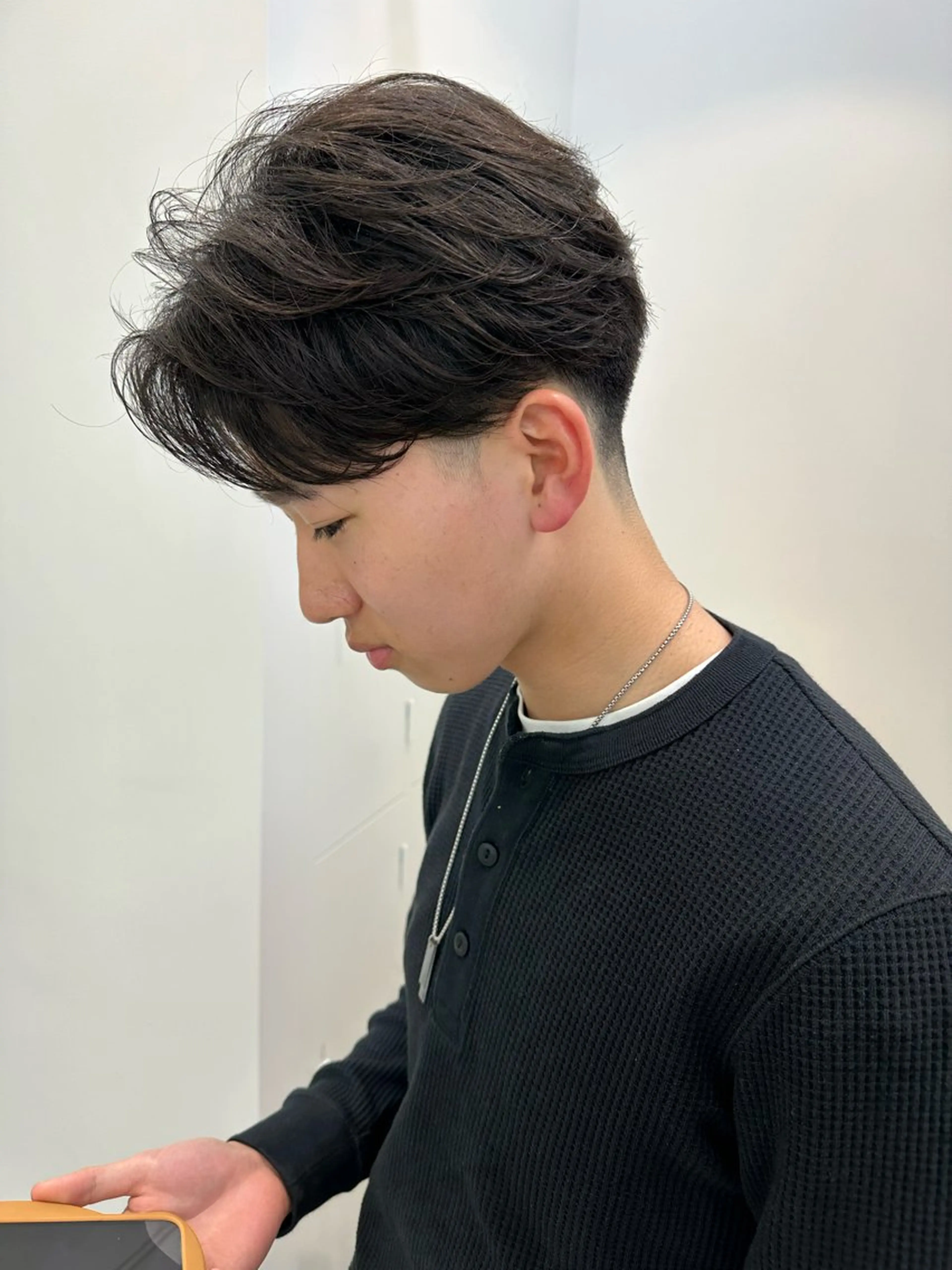 メンズ メンズパーマ/波巻き 桜井凌平のヘアスタイル