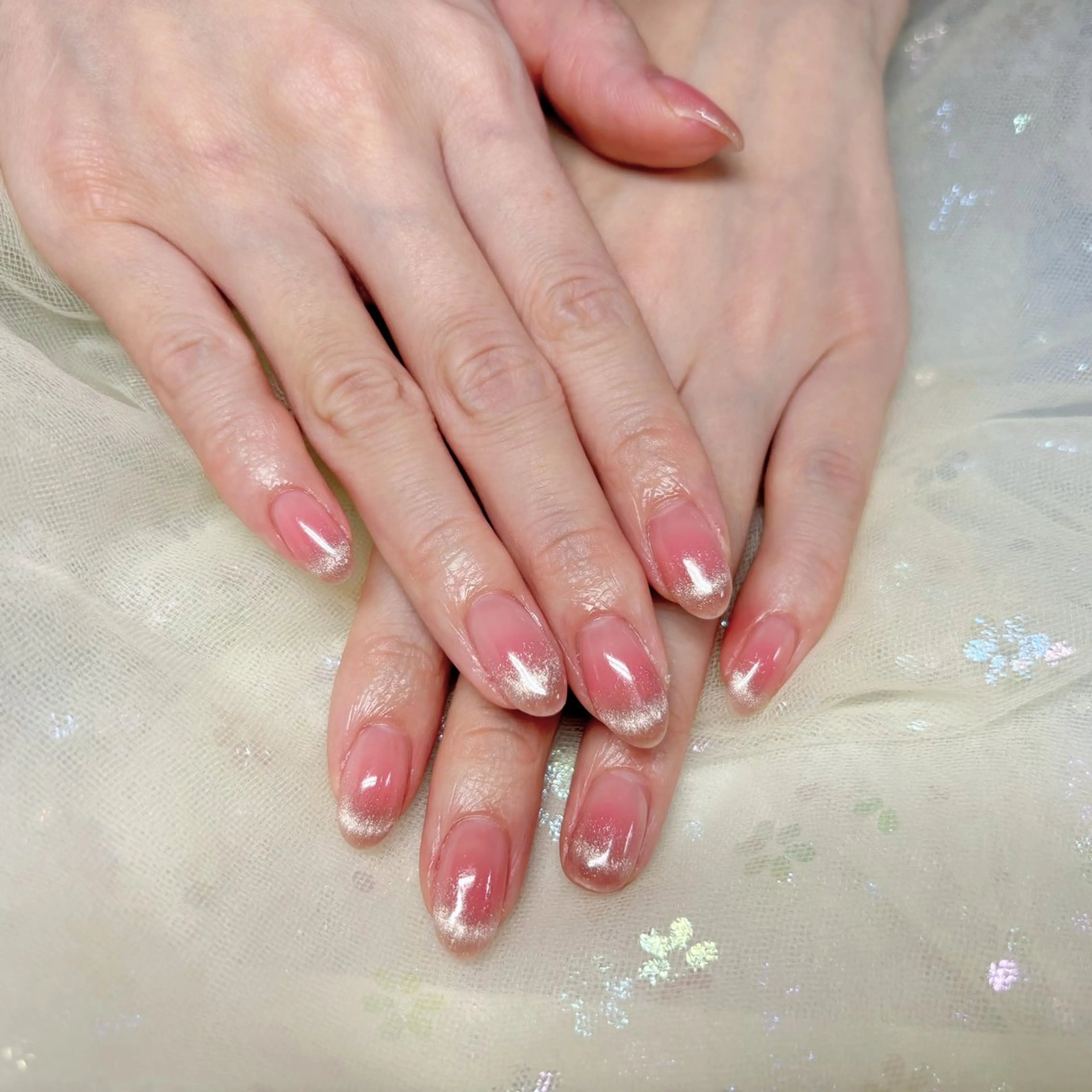 ネイル ハンドネイル H3 Nail Tsuki🦋💙のネイルデザイン