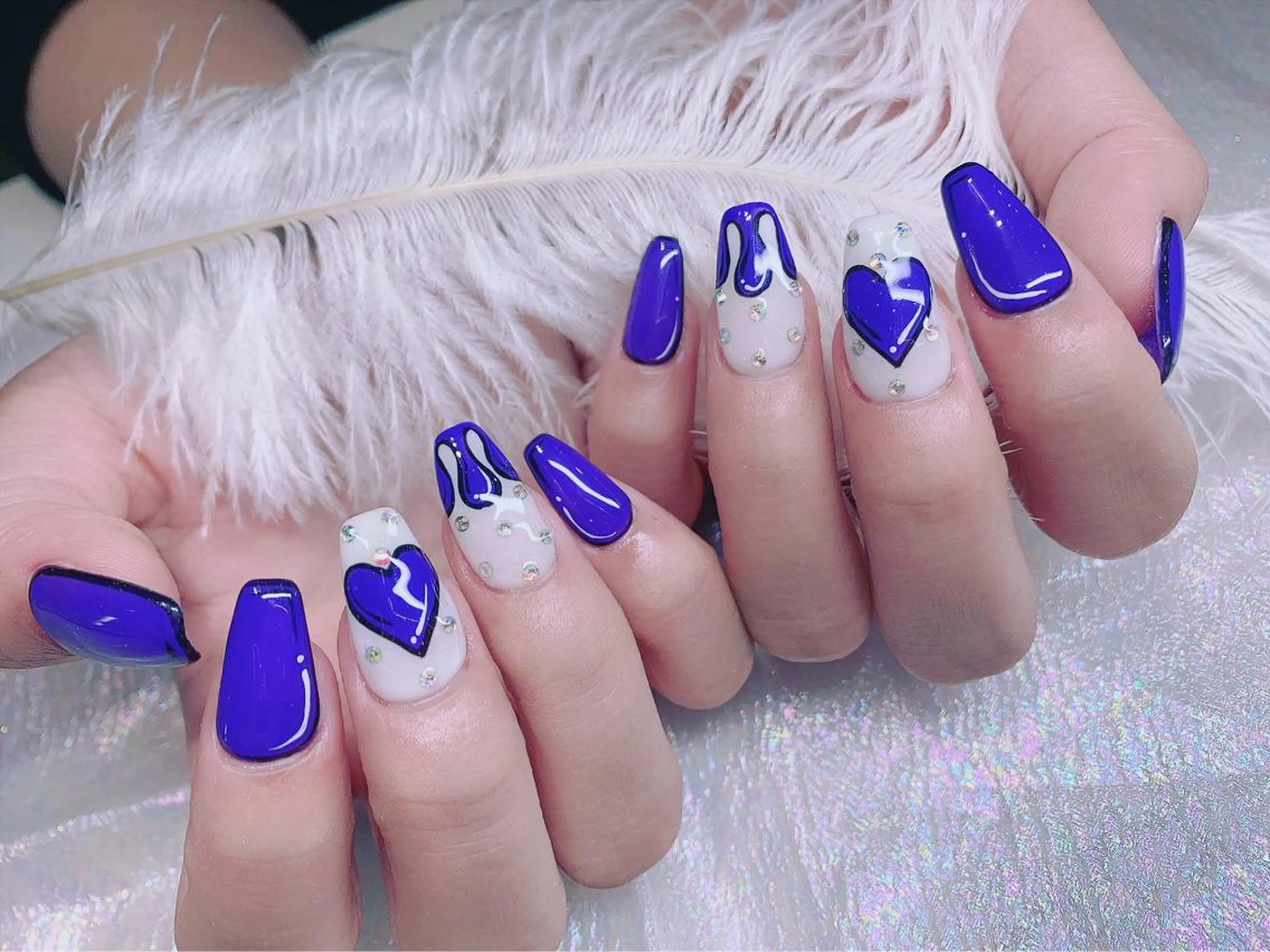 ネイル 長さだし専門店 M2　rikaのネイルデザイン