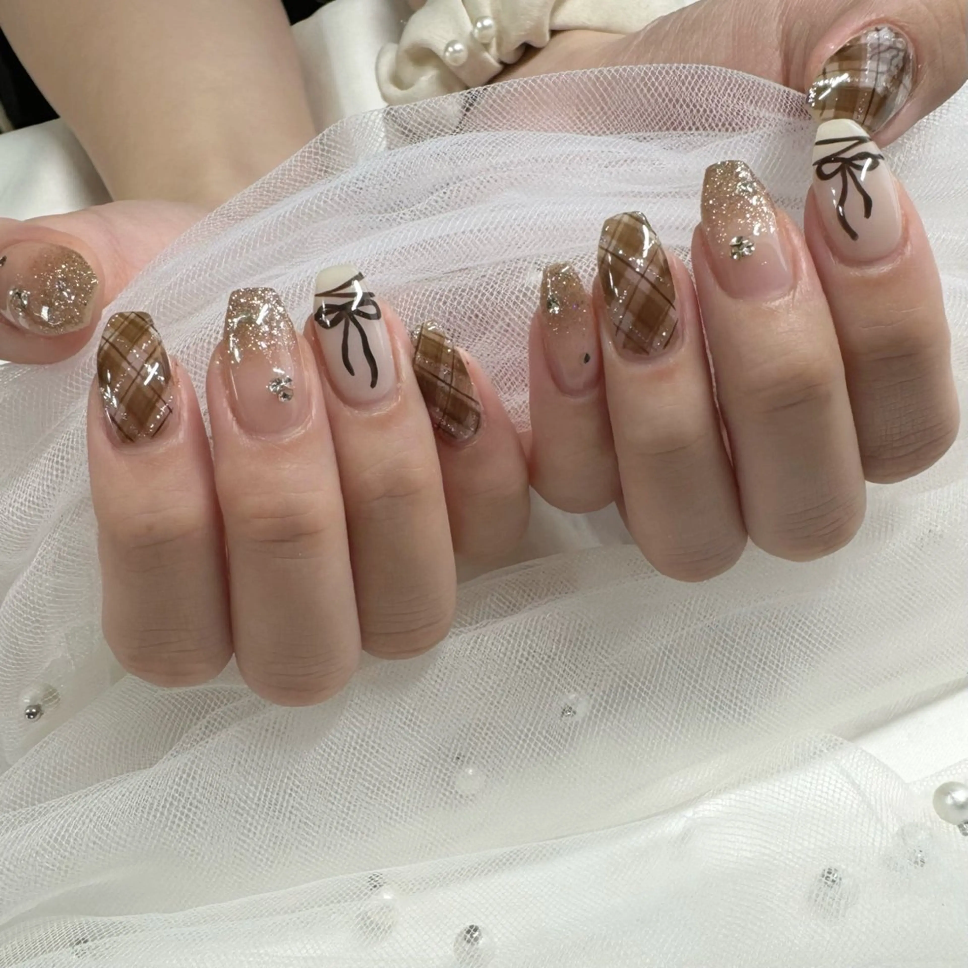 ネイル ジェルネイル 東 千夏のネイルデザイン