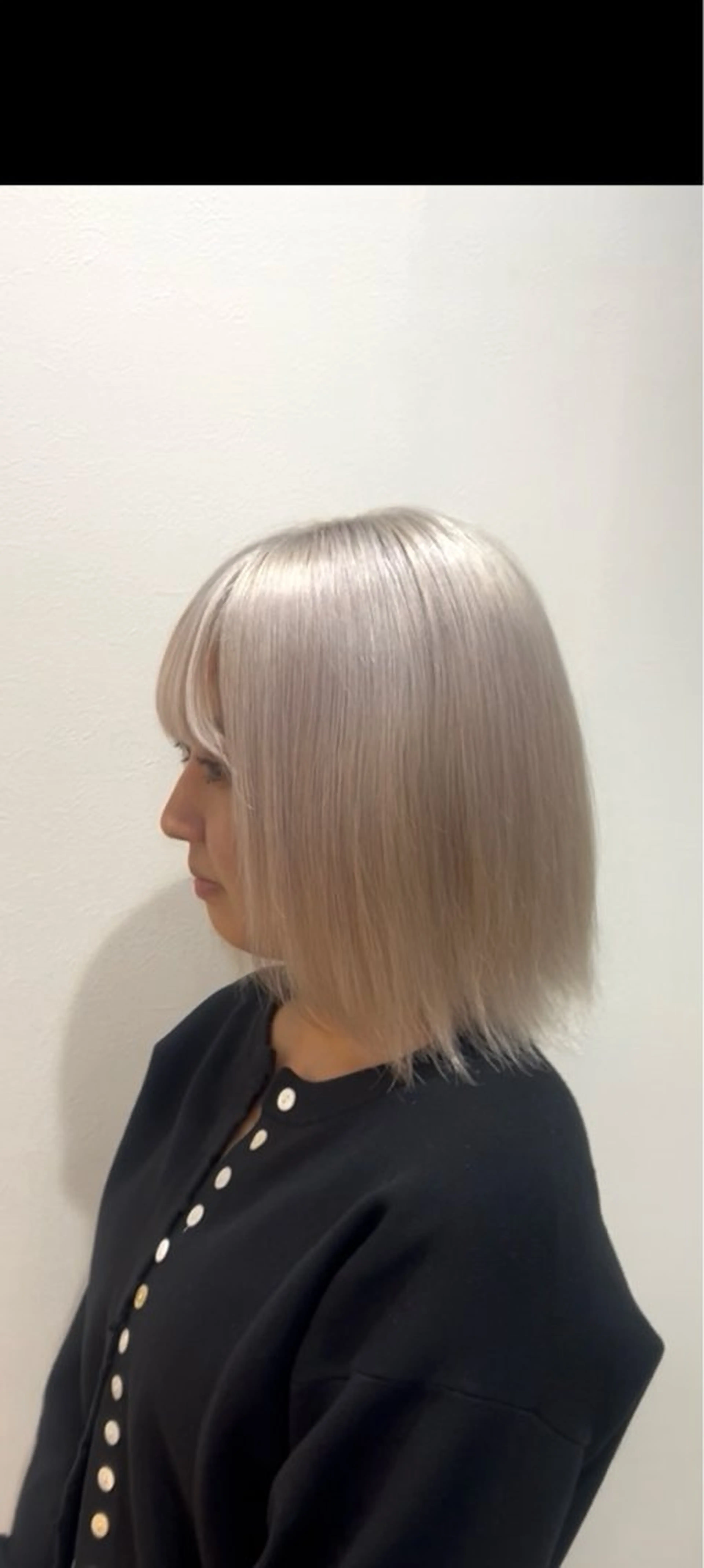 ミディアム カラー ブリーチ ヘアカラー トリートメント 田澤 史悠  平日限定のヘアスタイル