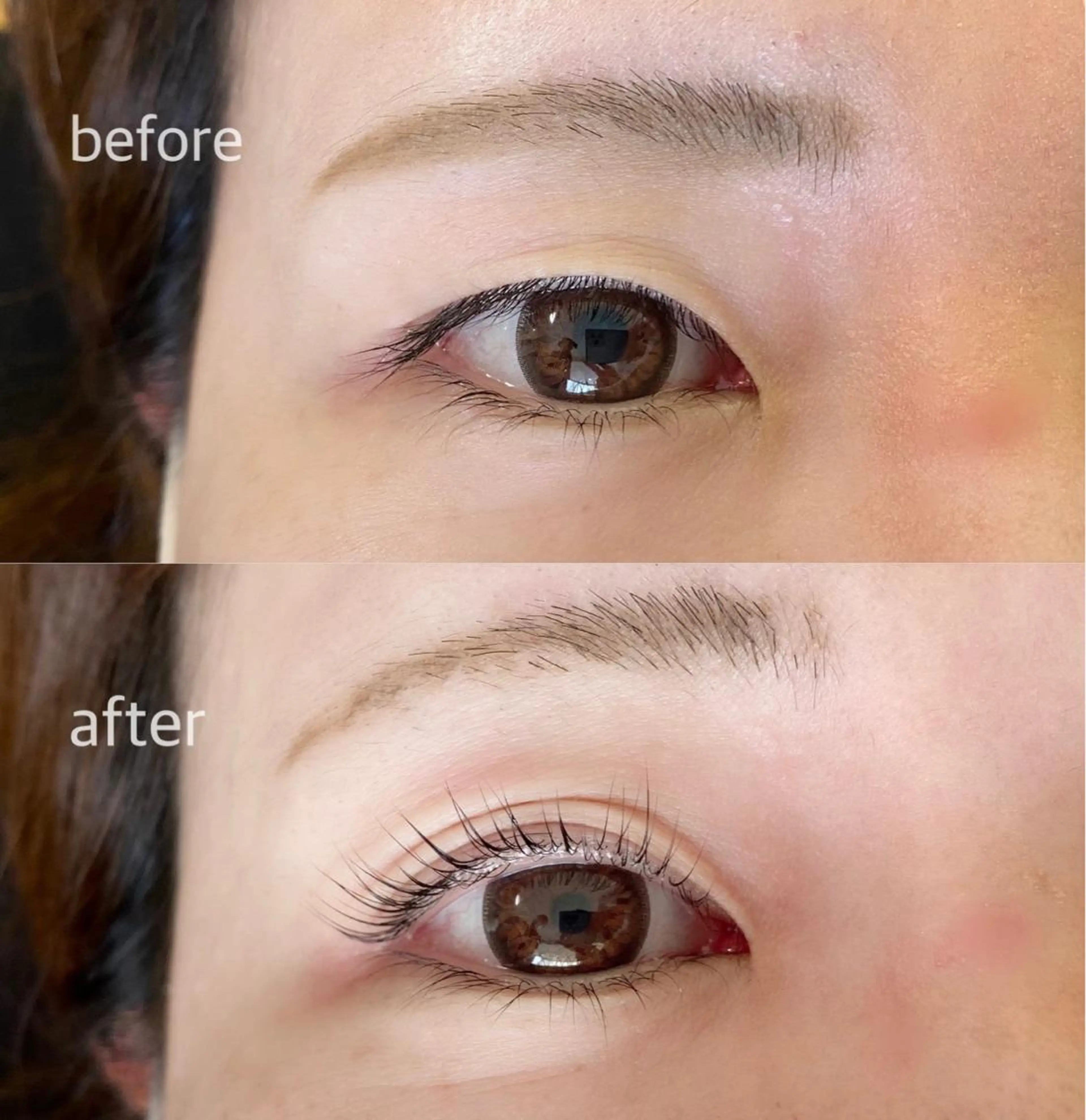 マツエク・マツパ パリジェンヌラッシュリフト miyu .の眉毛・アイブロウイメージ