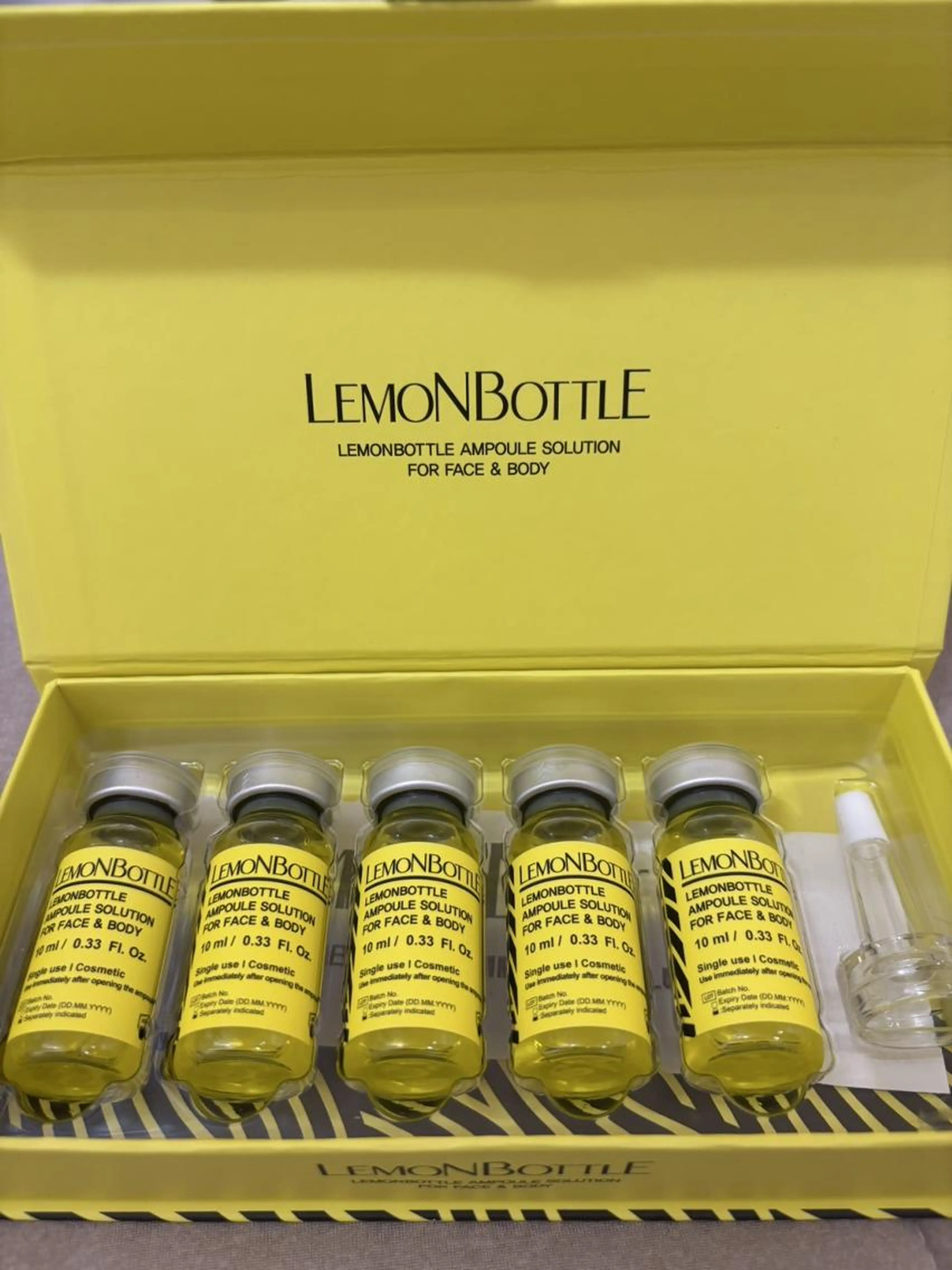 ⚠️現金のみ⚠️【モニター様募集／口コミ必須】レモンボトル🍋エレクトロポーション導入の写真