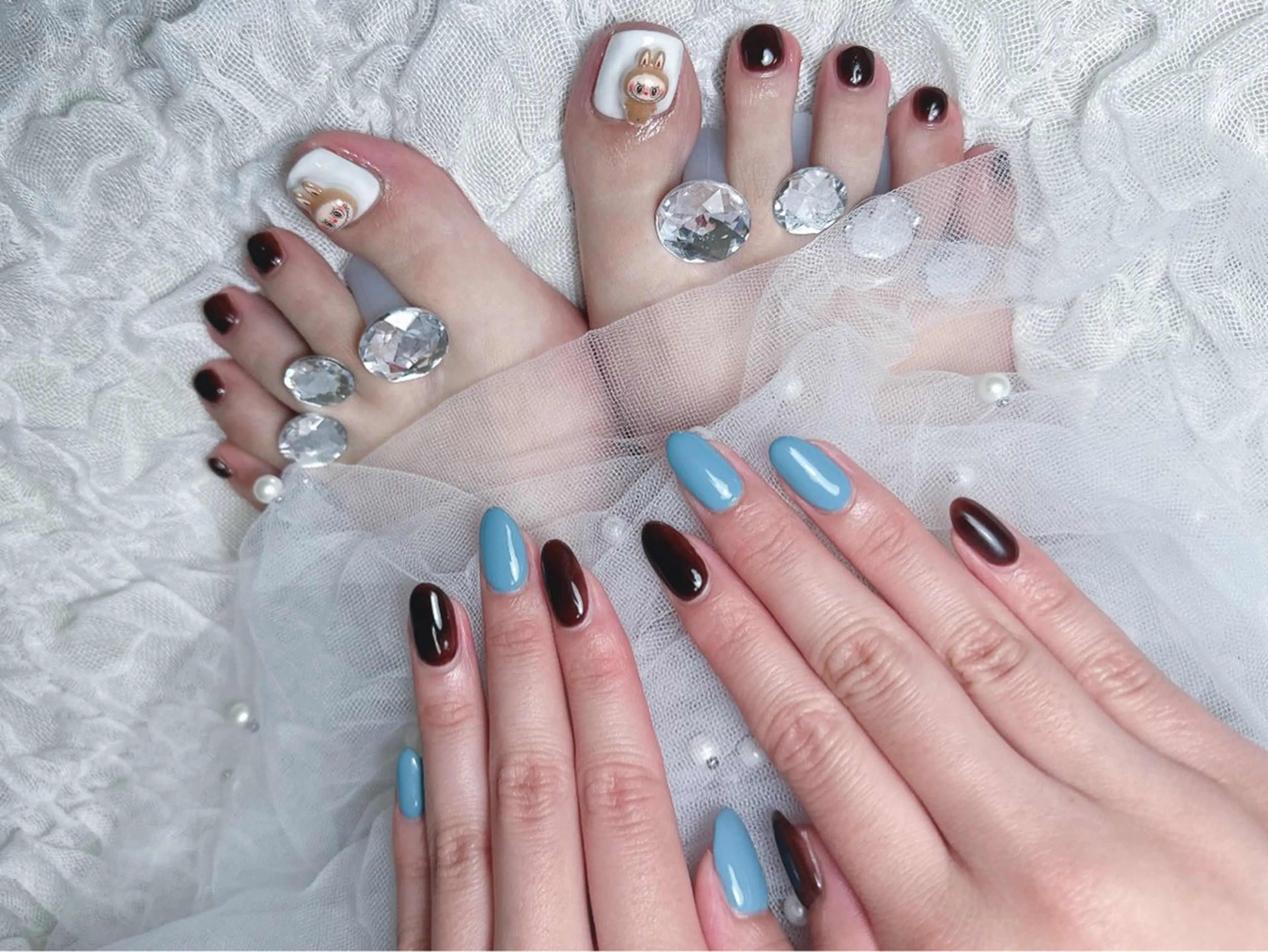 ネイル ハンドネイル Eclat〔ｴｸﾗ〕 MOEKA𝜗𝜚*のネイルデザイン