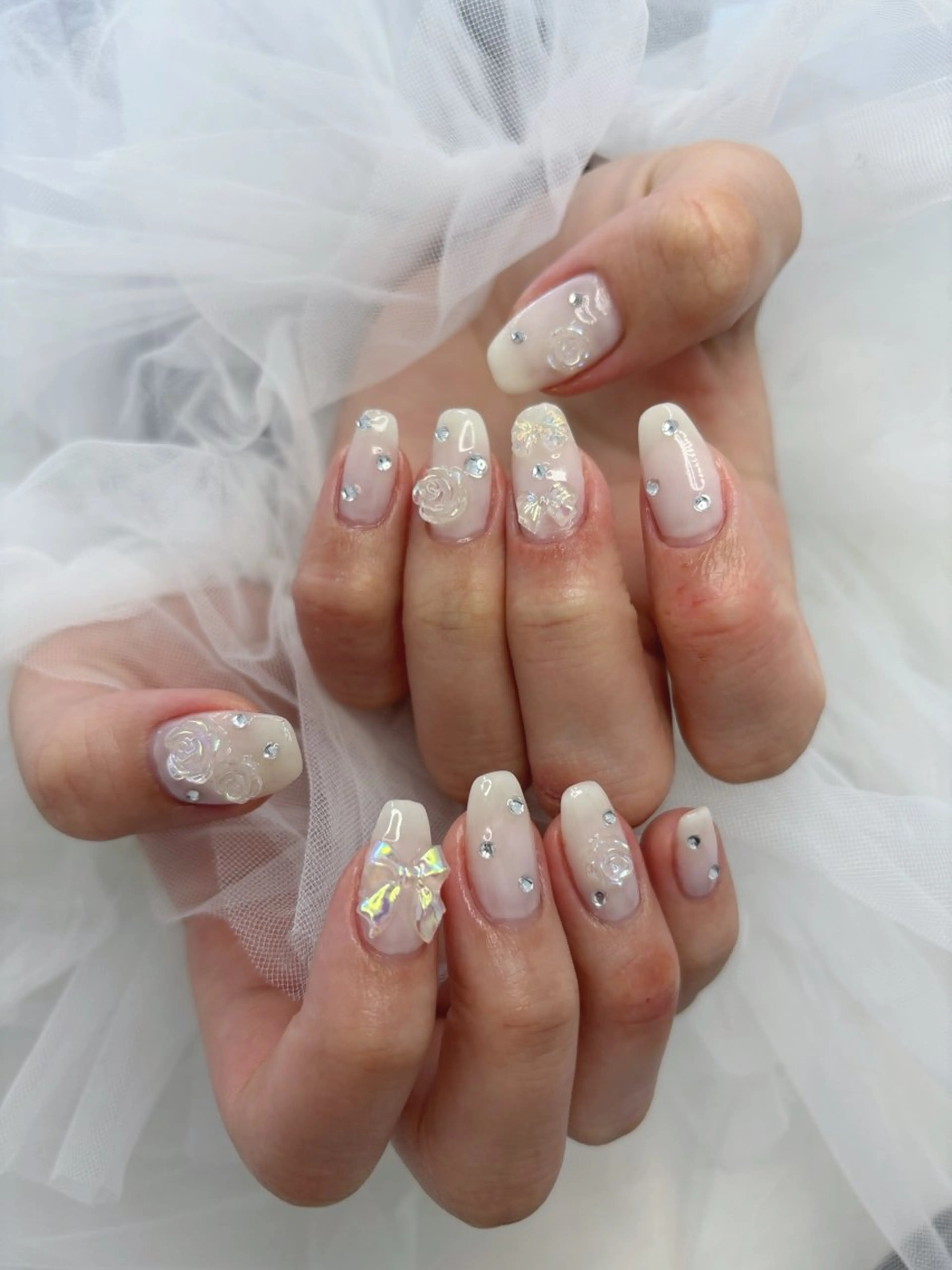 ネイル 持ち込み ハンドネイル Reve所属・井上 ［Reve］のネイルデザイン