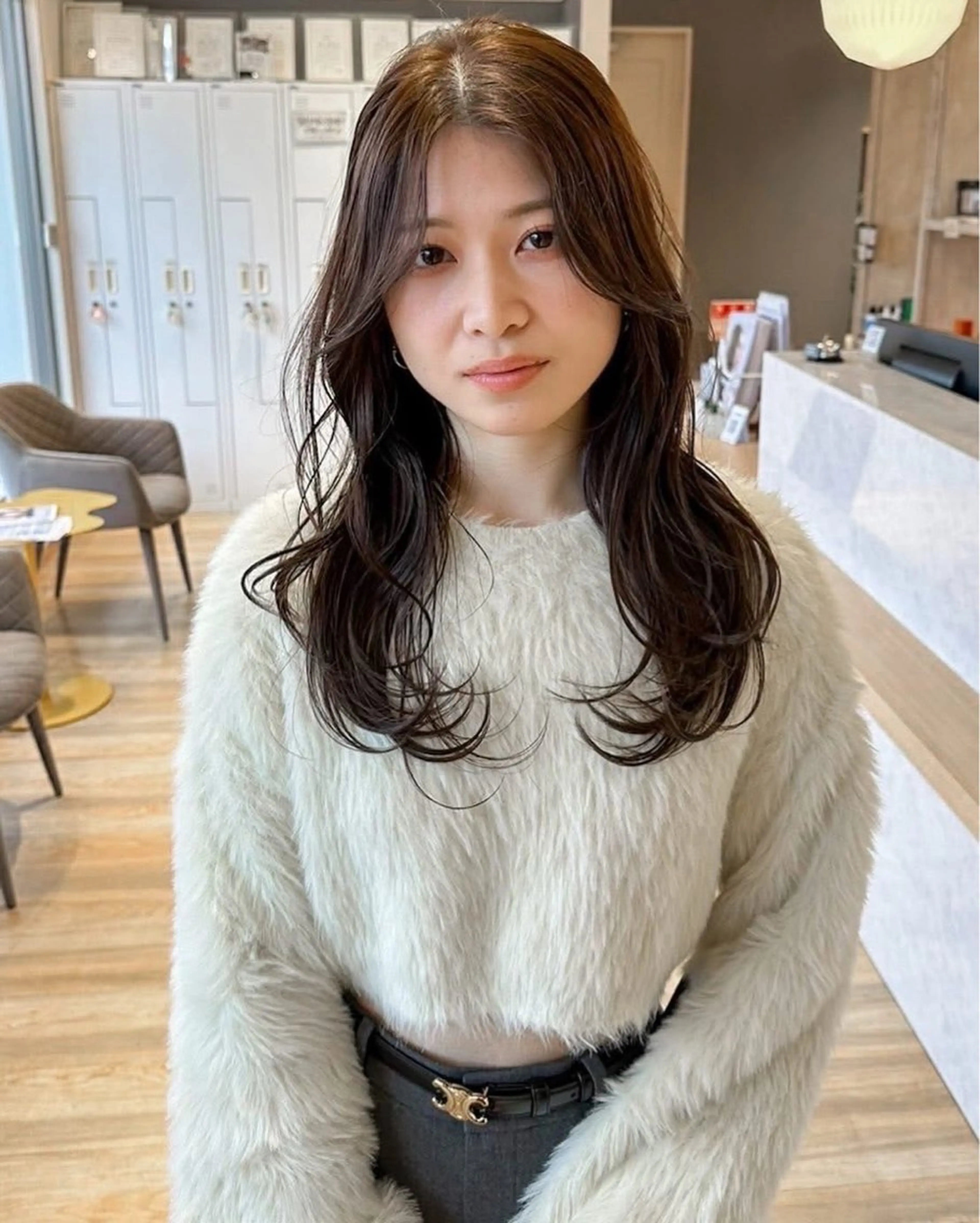 ロング カット ヘアカラー 樋口智士/倉敷/中庄 /縮毛矯正/髪質改善のヘアスタイル