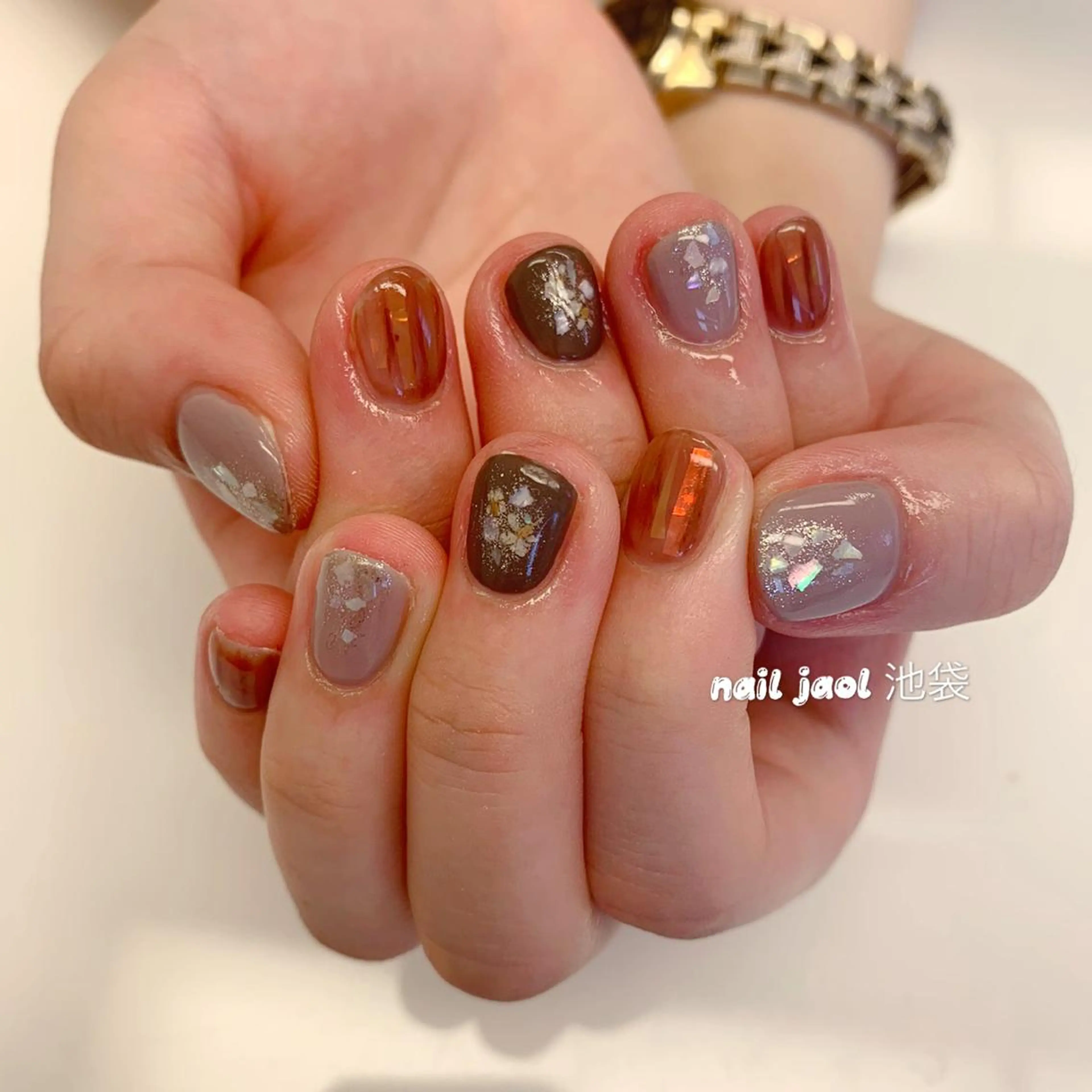 ショート ネイルJaol 池袋のネイルデザイン